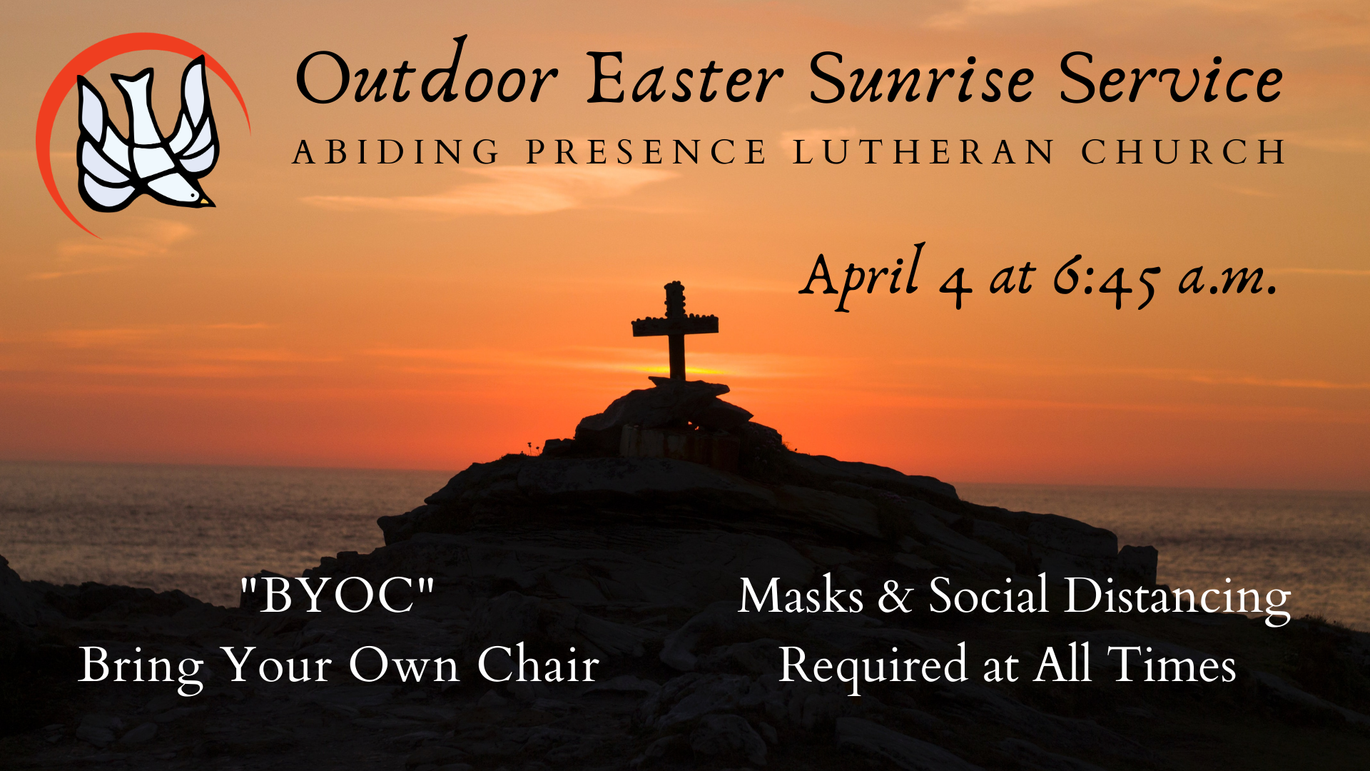 Outdoor Easter Sunrise Service