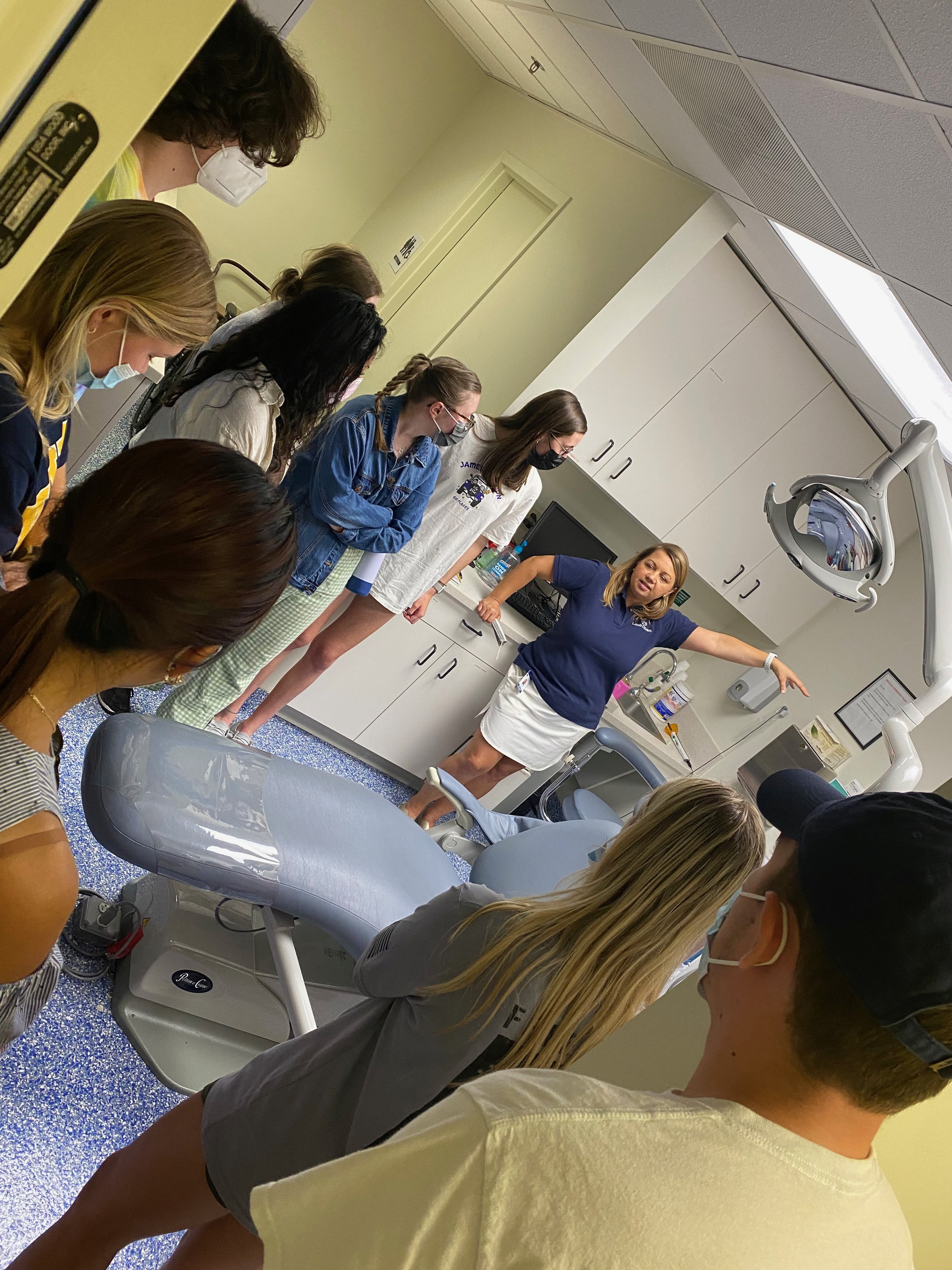 Checking out the Dental Facilities at the Lamb Center June 2022