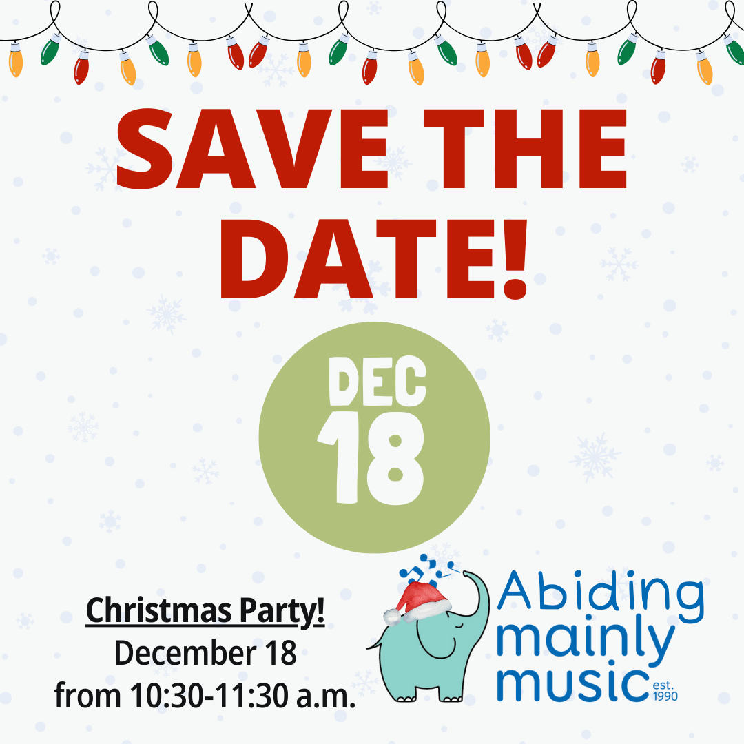 Abiding Mainly Music Christmas Party