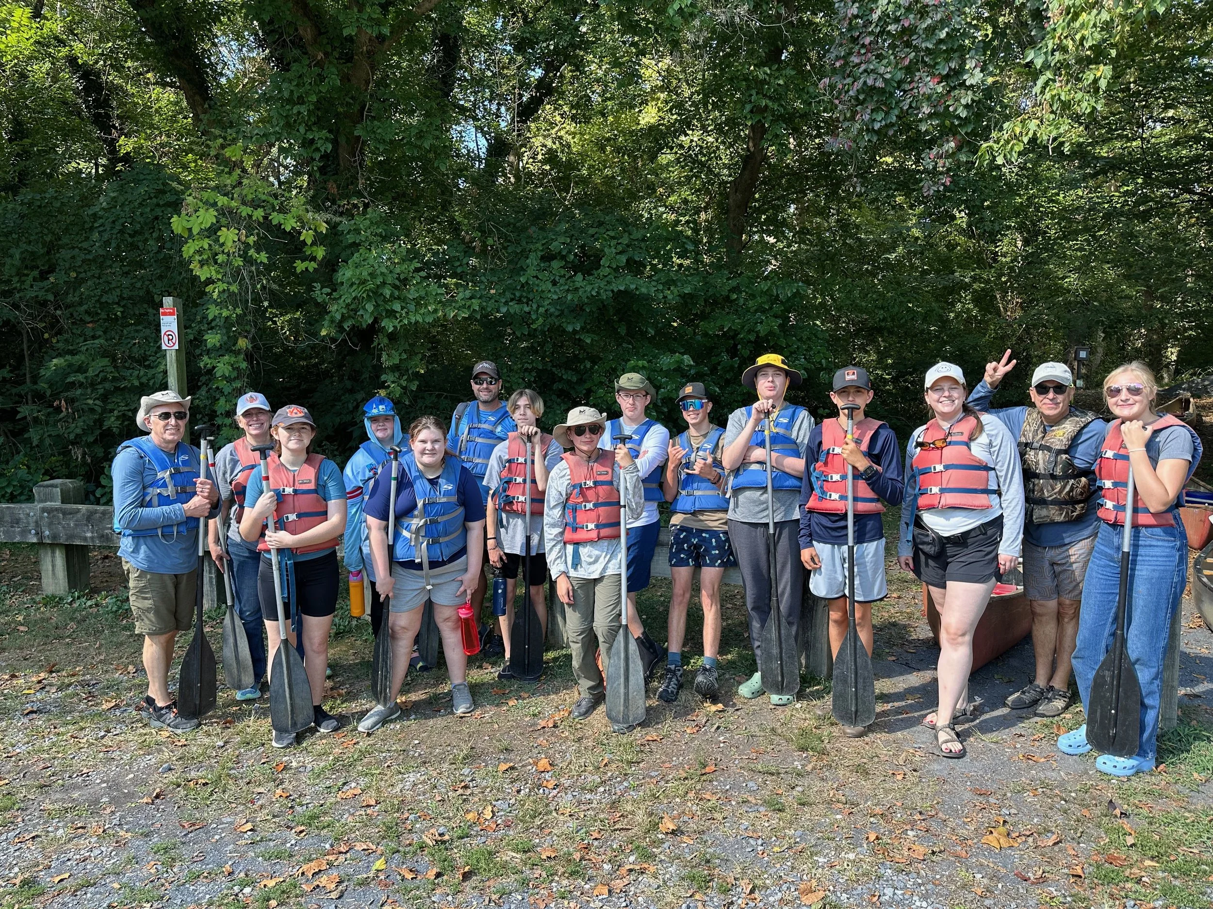 High School Youth Canoe Trip Fall 2025