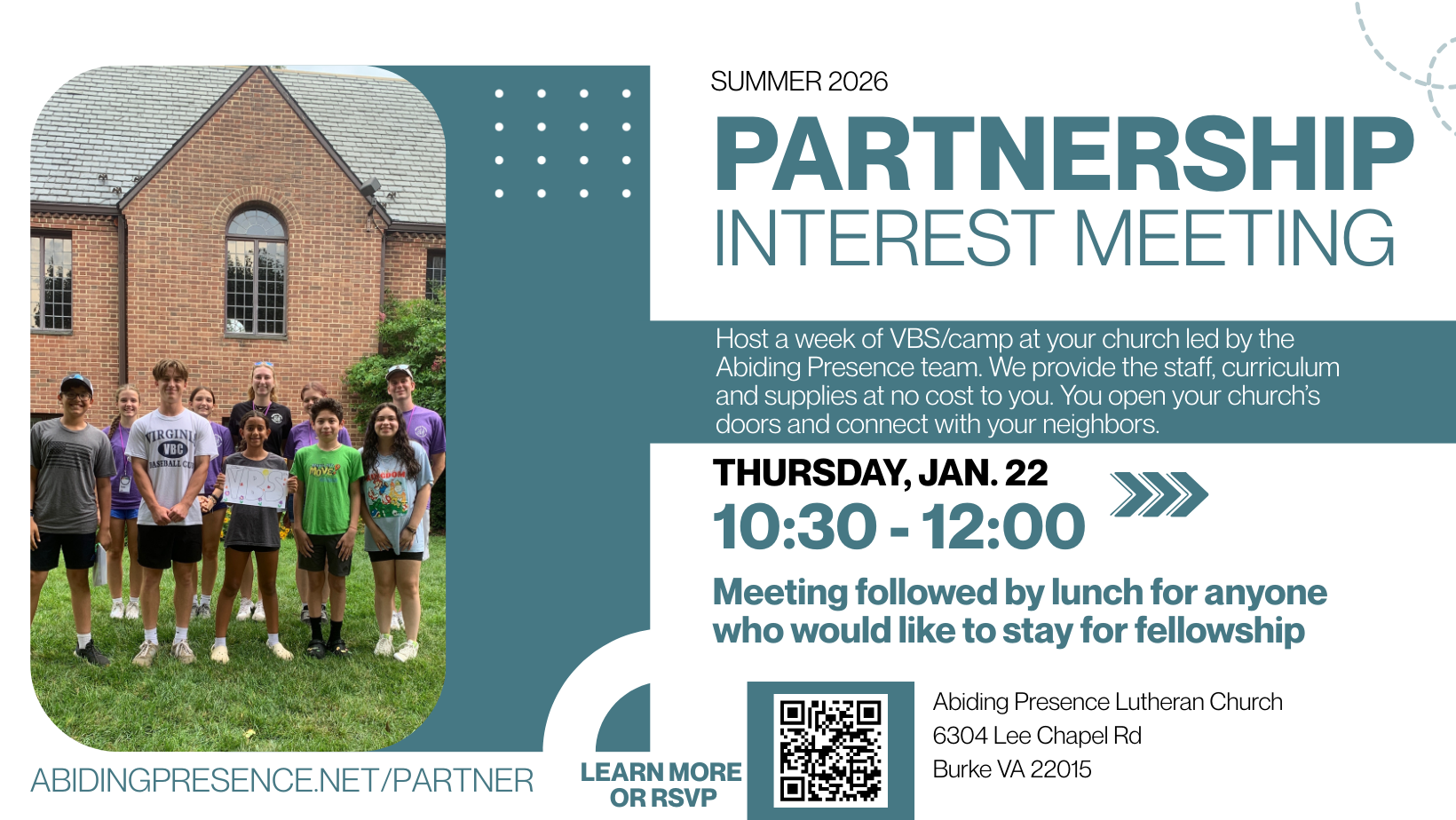 Summer 2026 Partnership Interest Meeting