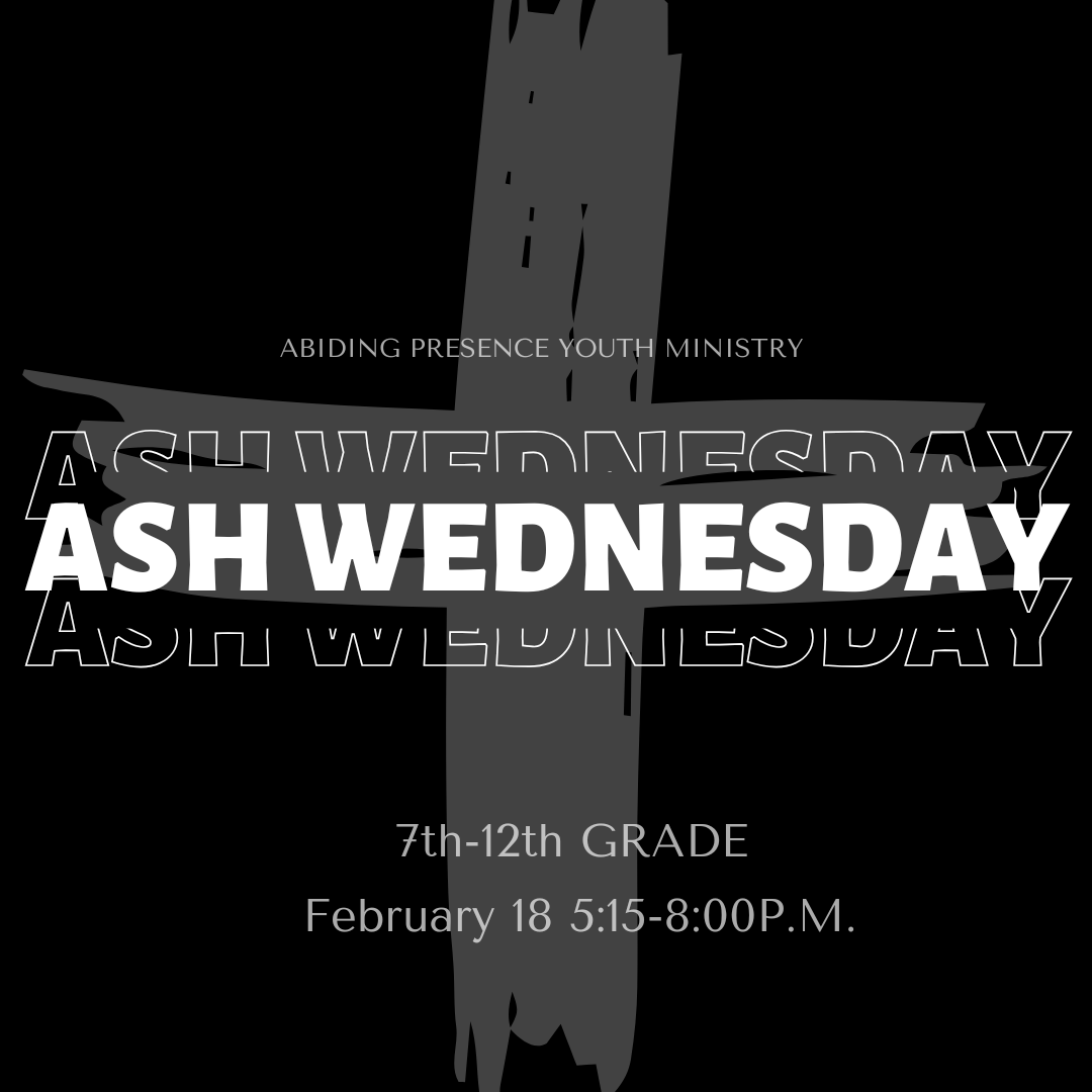 Ash Wednesday Youth Workshops