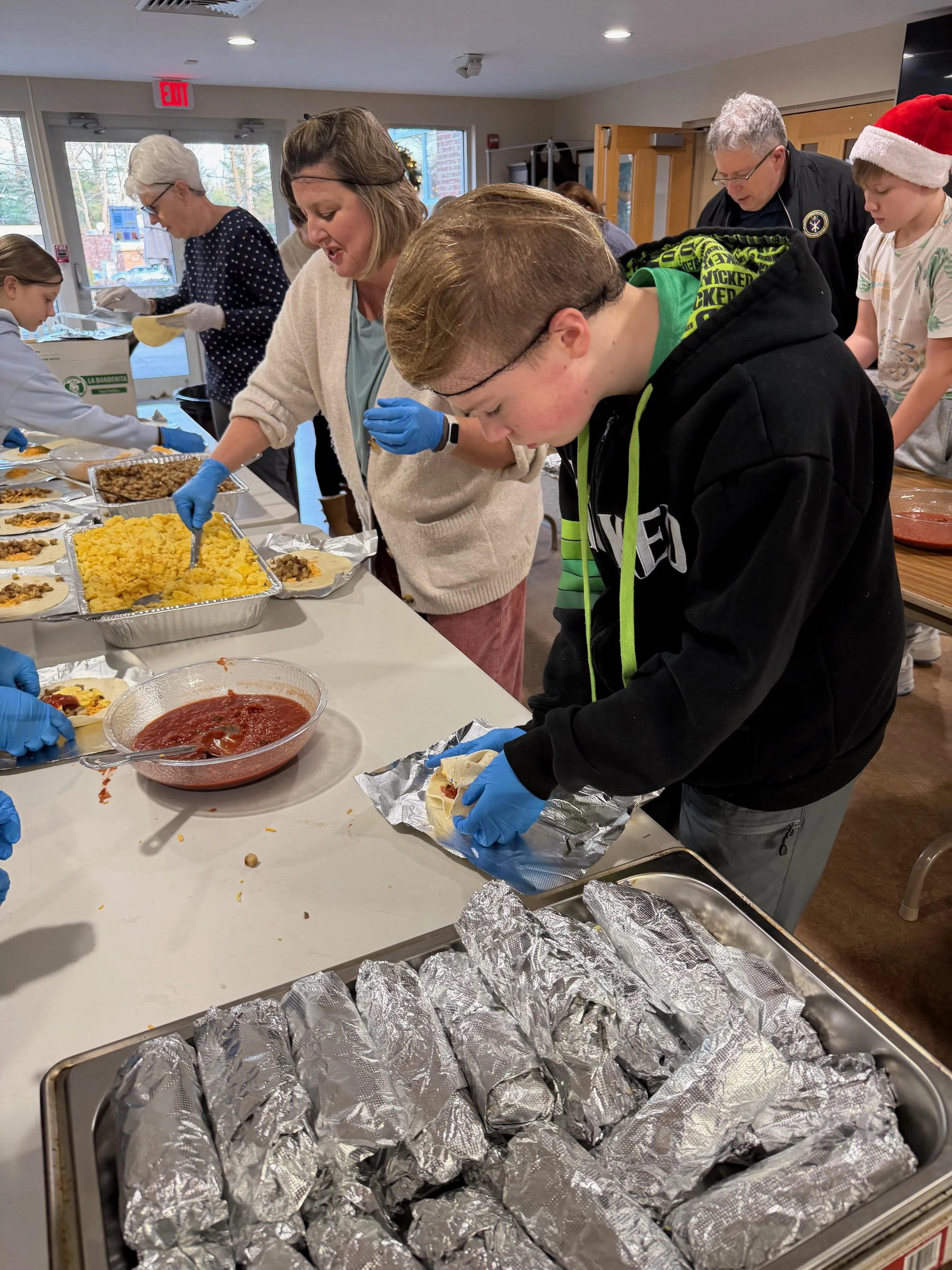 Breakfast Burrito Assembly Winter 2026