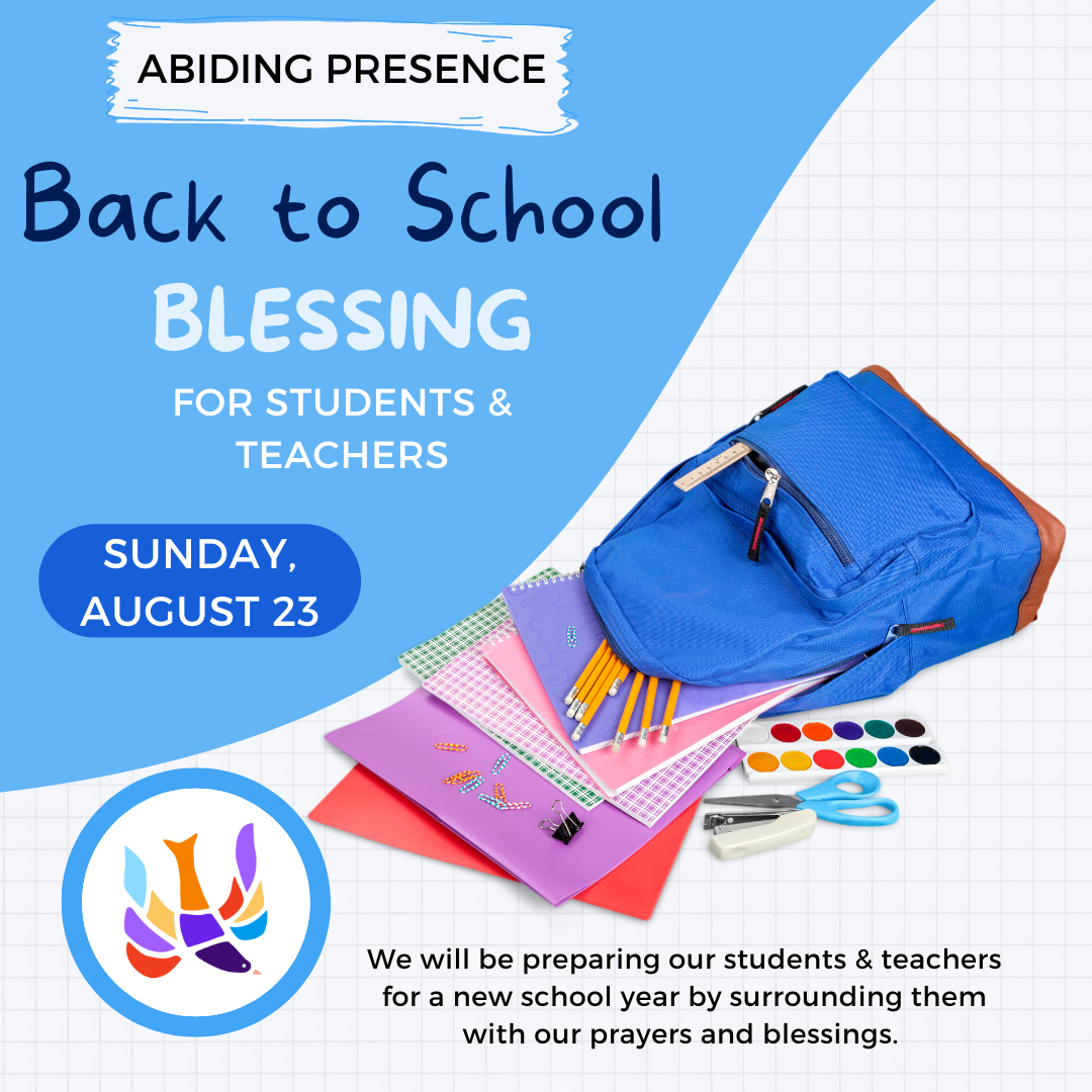 Back to School Blessing for Students and Teachers