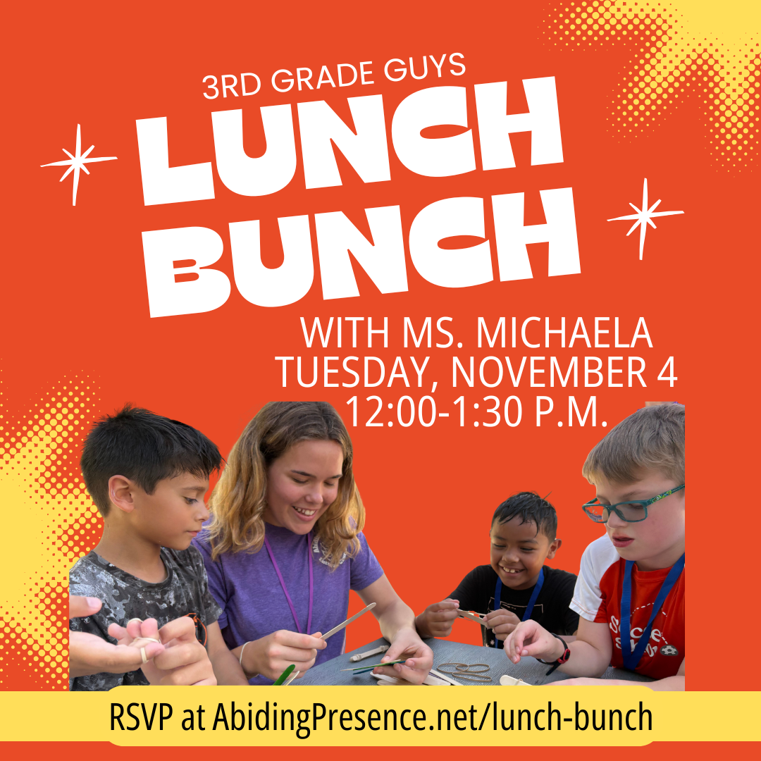 3rd Grade Guys Lunch Bunch