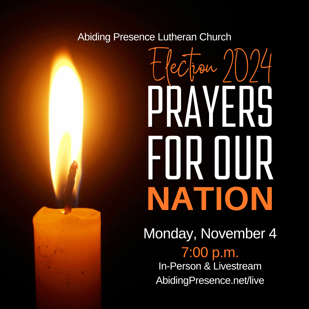Election Eve Prayers for Our Nation 