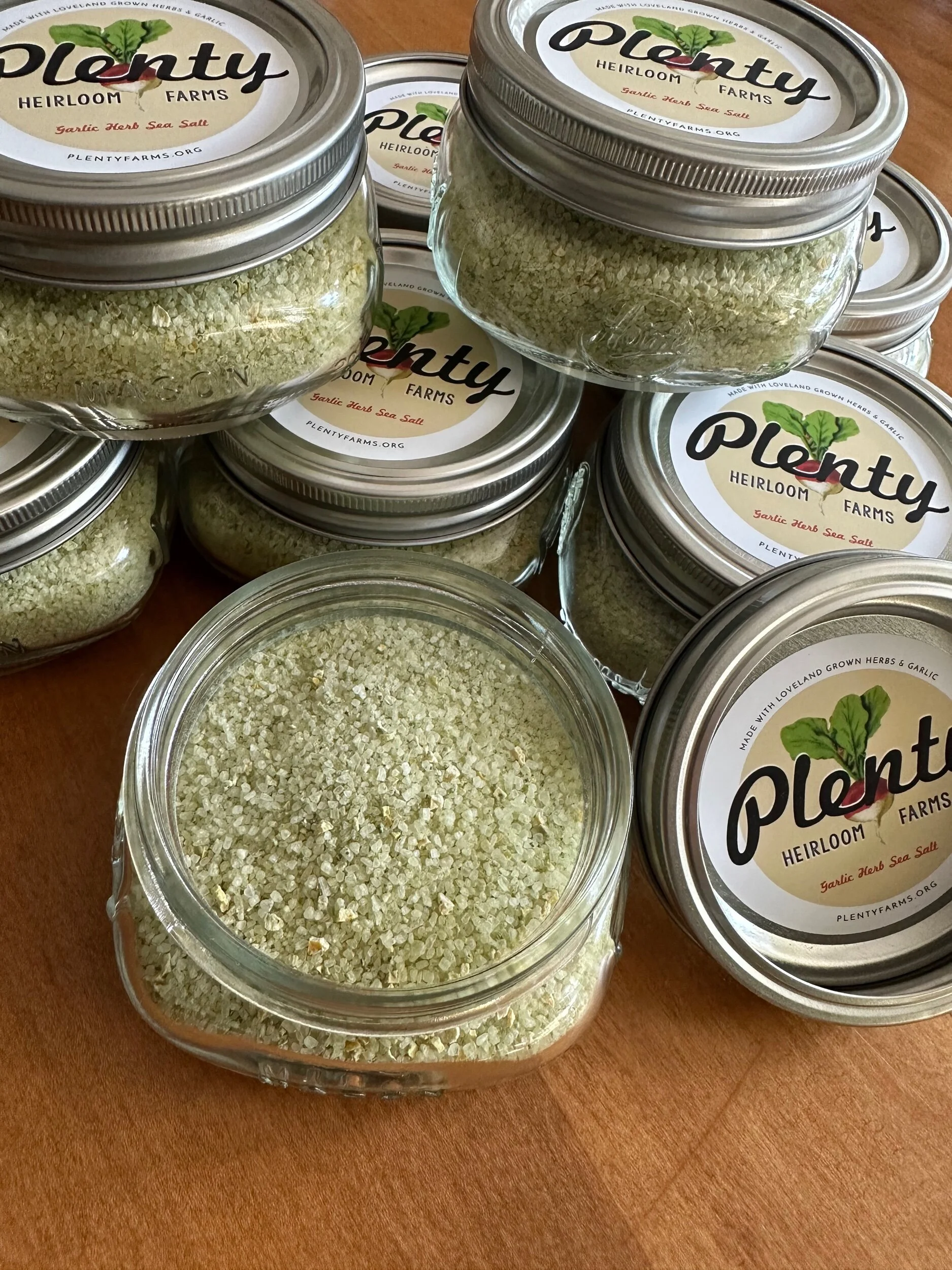 Garlic Herb Sea Salt (local pick up only)