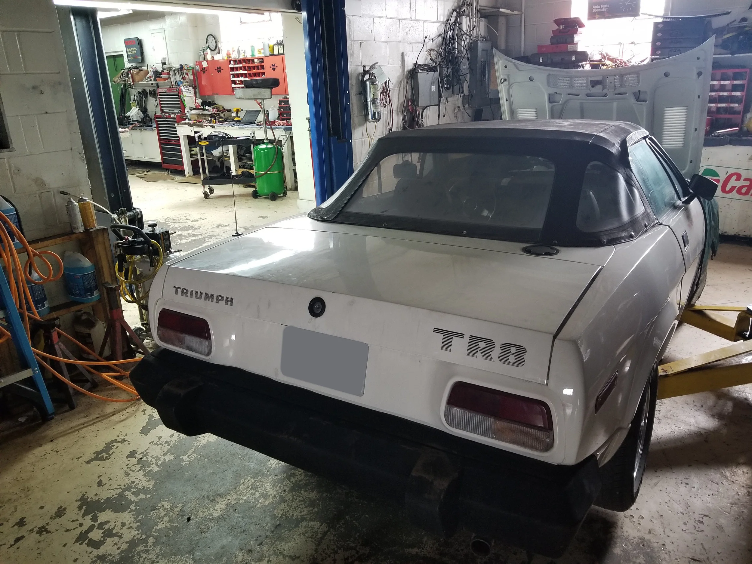 Engine Service 1981 Triumph TR8 | Birkshire Automobiles