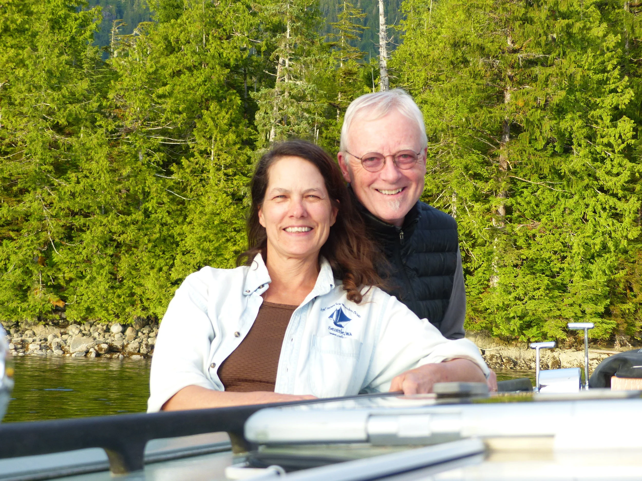 First Mate Bridget and Captain Peter