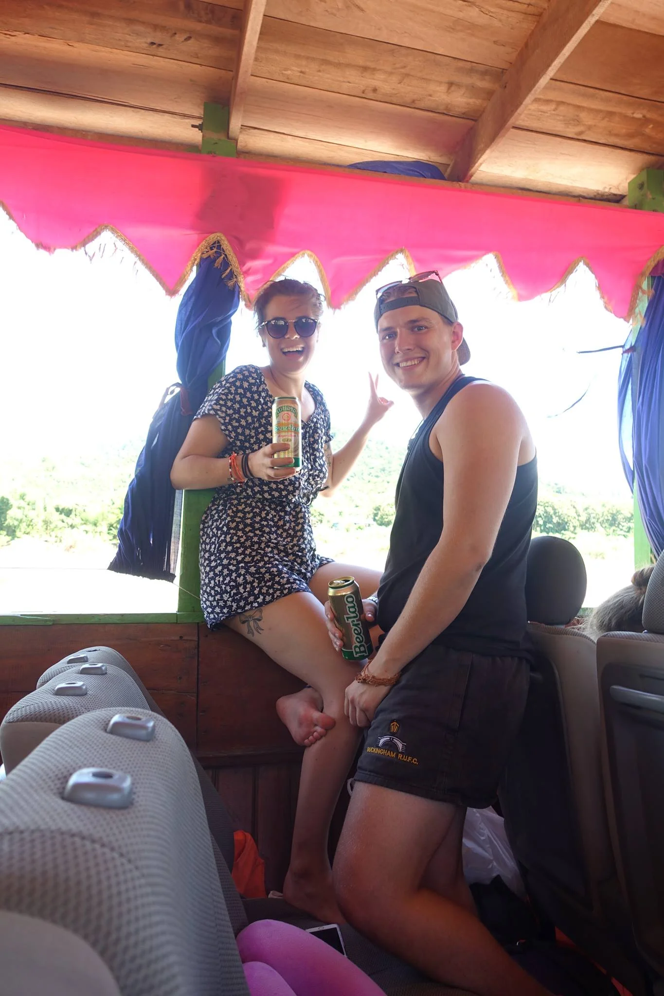 Slow boat to Laos.