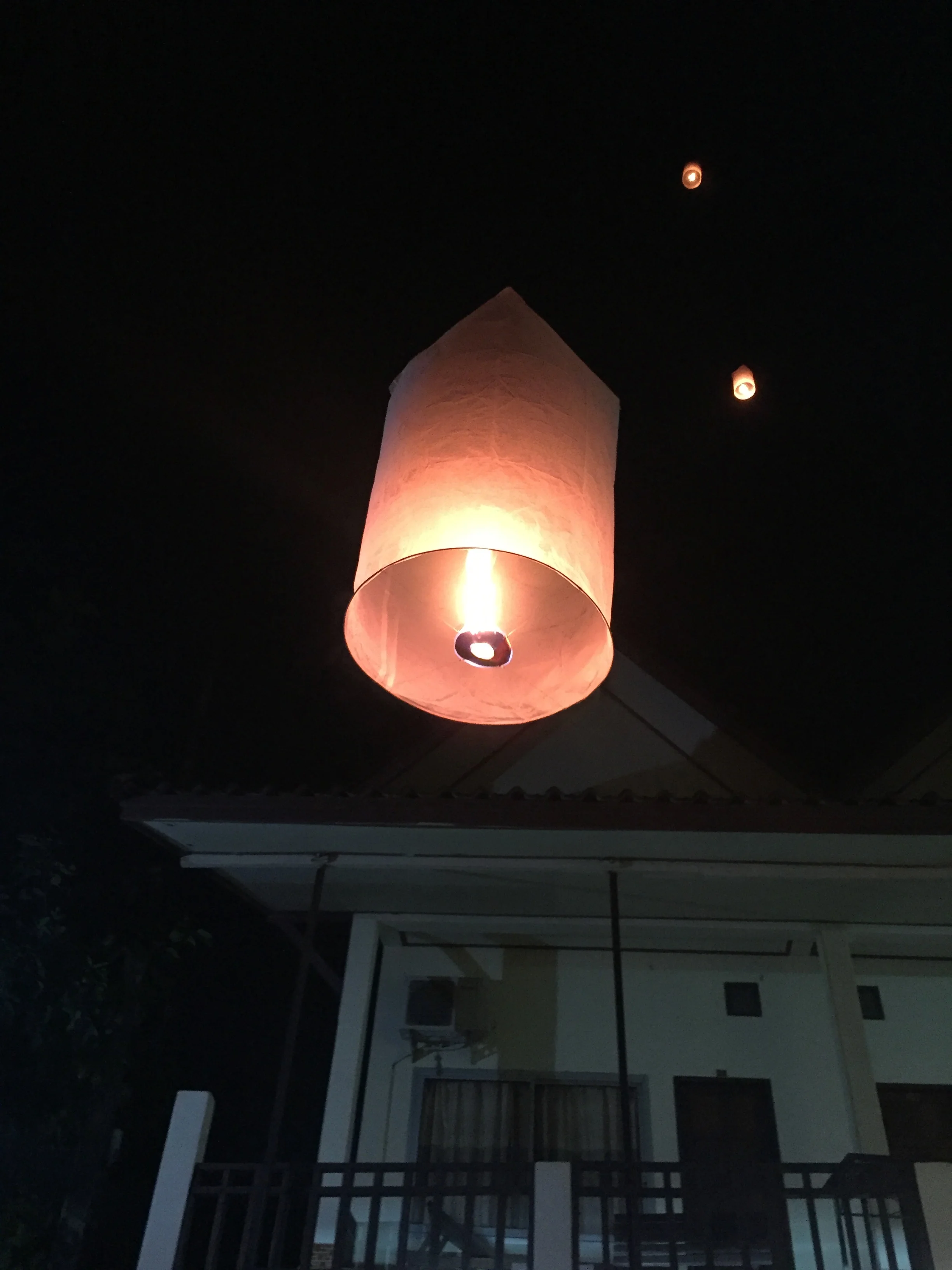 Our Chinese lantern at the ‘Festival of Lights’