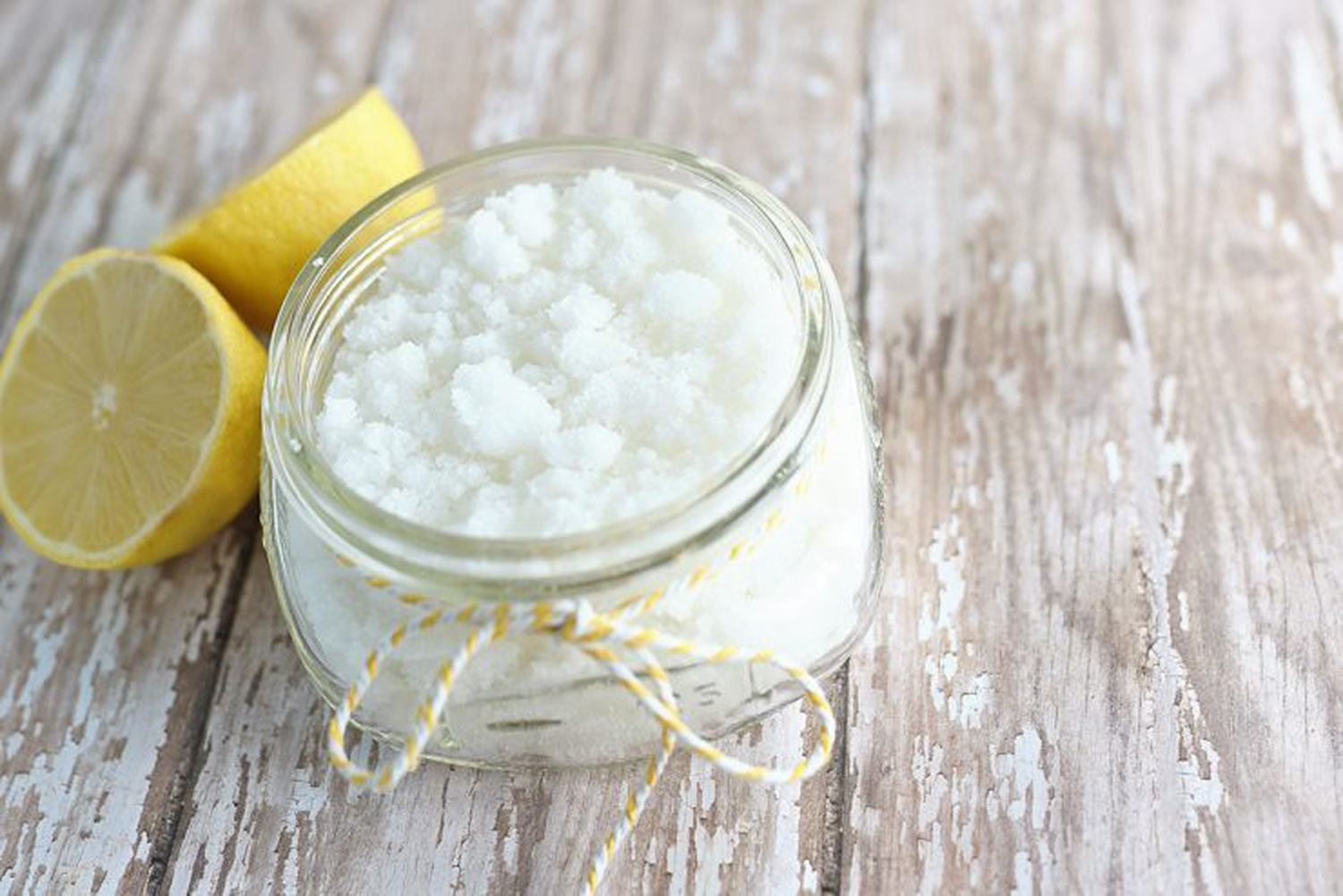 lemon scrub