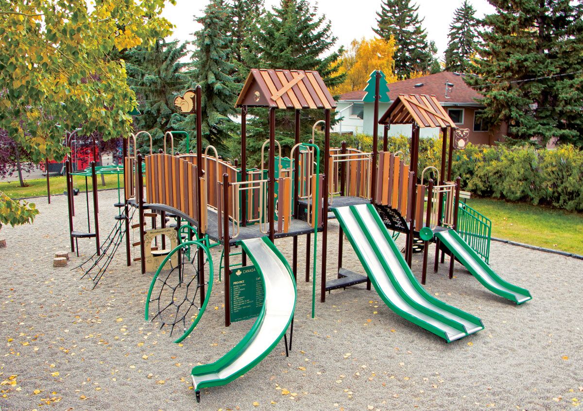Park Meadows Playground - Accessible Playground - Blue Imp