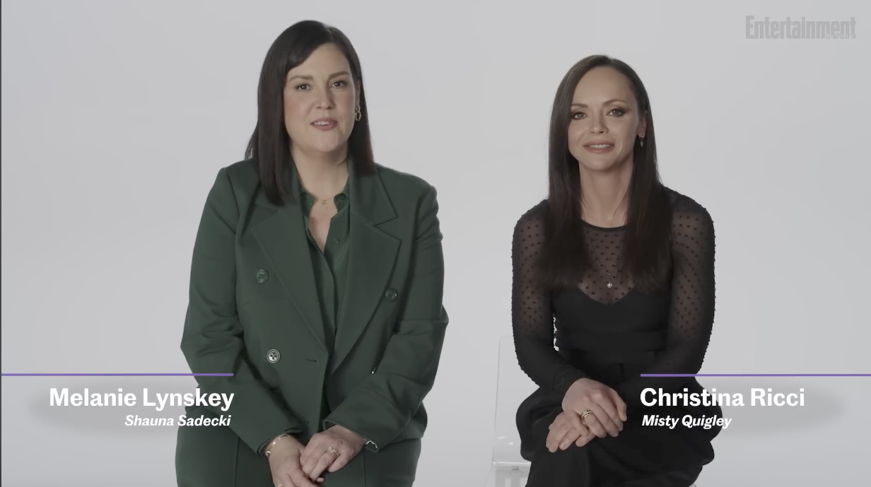  Entertainment Weekly - Yellowjackets' Christina Ricci and Melanie Lynskey Recap Season 1 &amp; 2