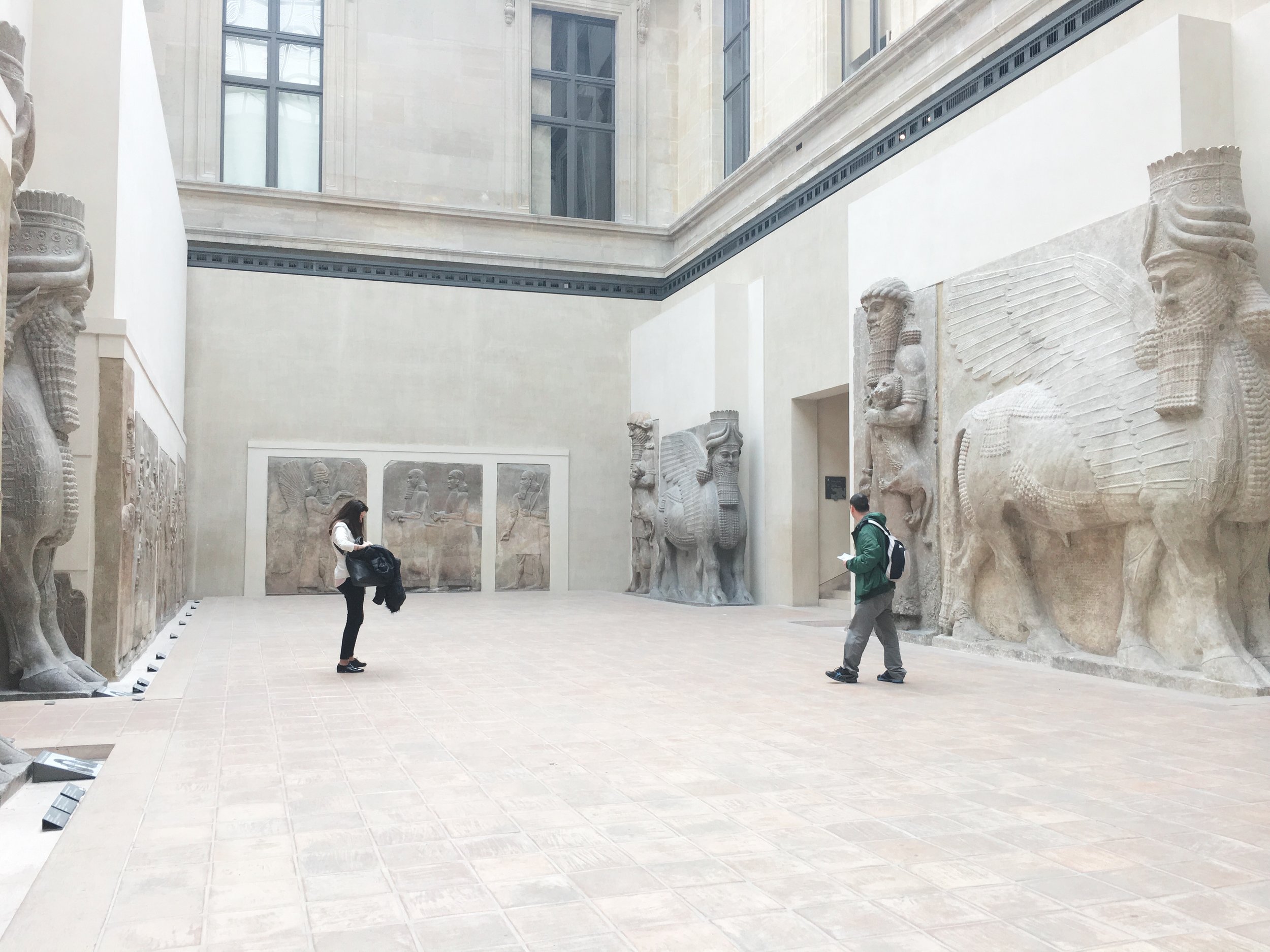  Assyrian Exhibit at the Louvre in Paris 