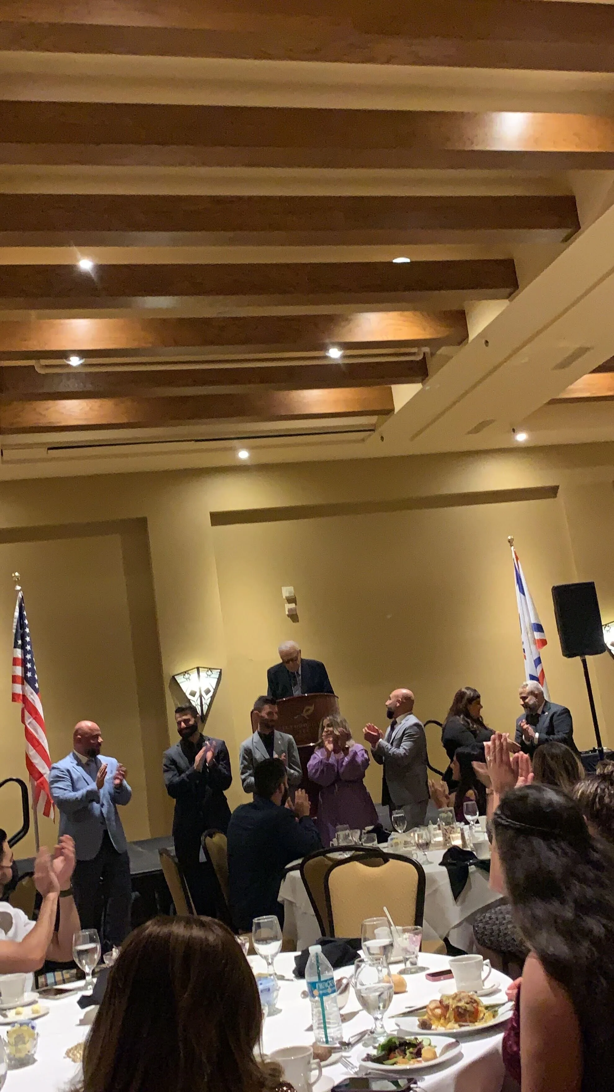 Swearing in Ceremony at the Presidential Banquet