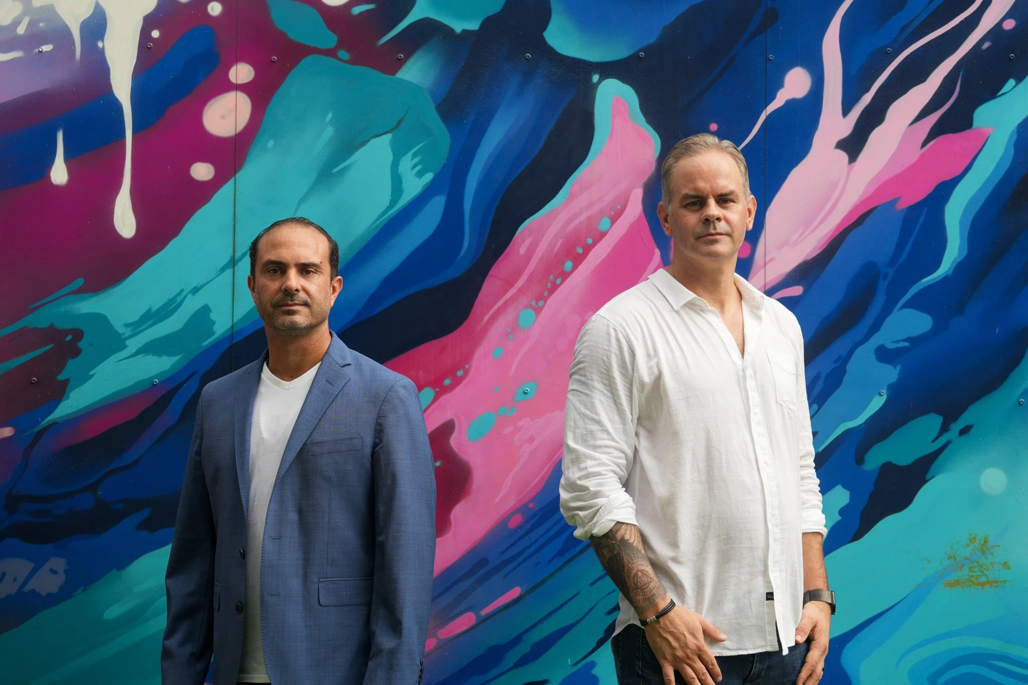 Fernando H. Rojas (left) and Justin Shaner (right) Sobe Brooke Studios