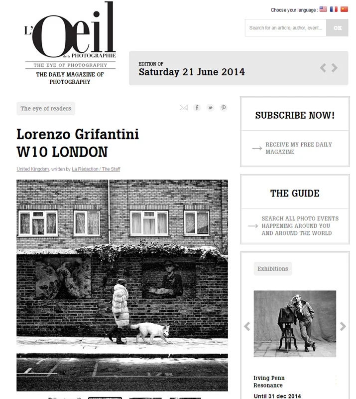 L'Oeil del la Photographie_W10 London