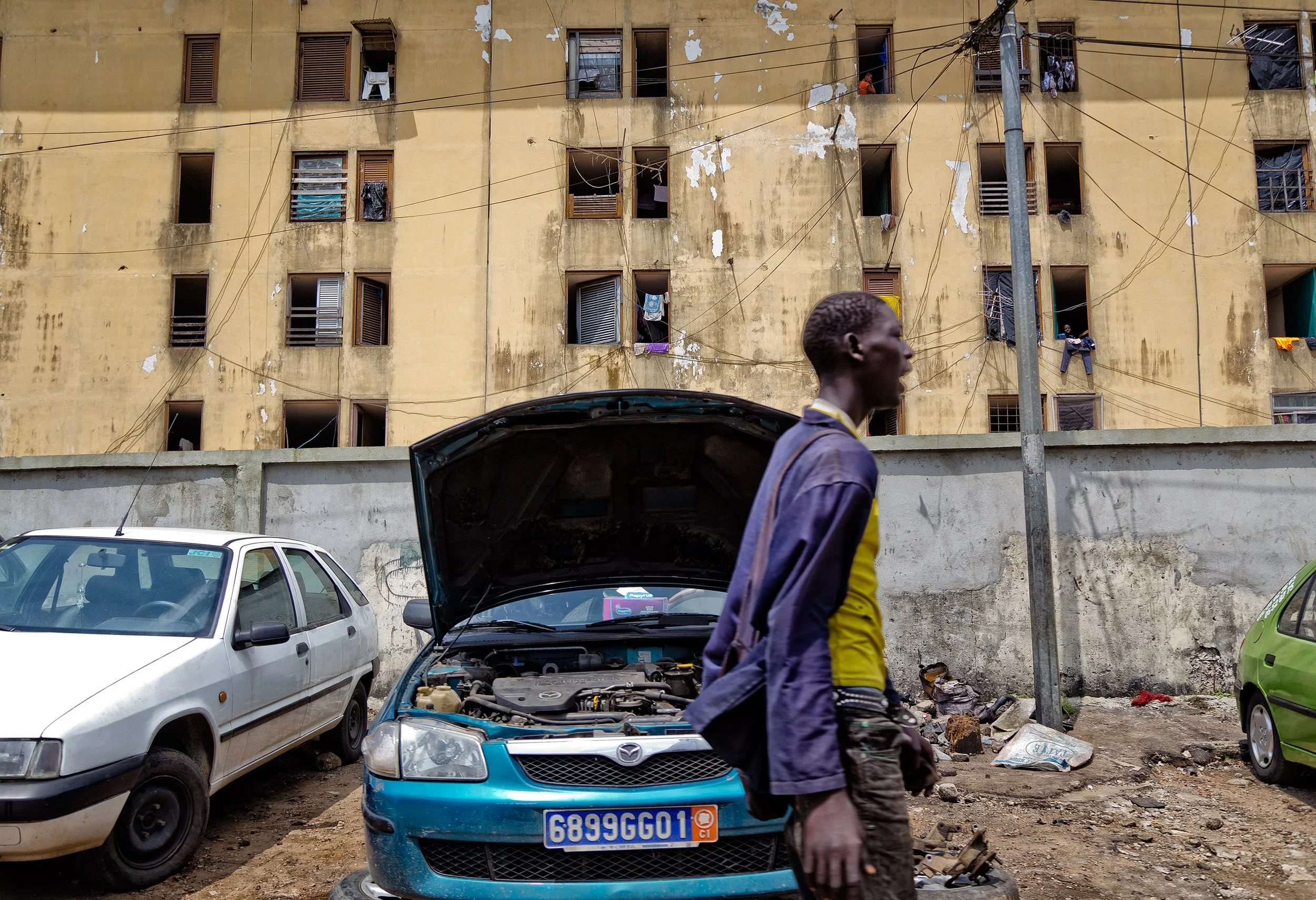 On the streets of Africa