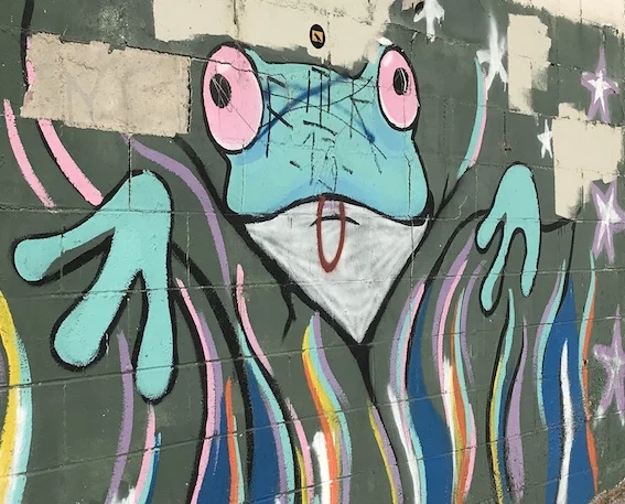 Frogtown mural
