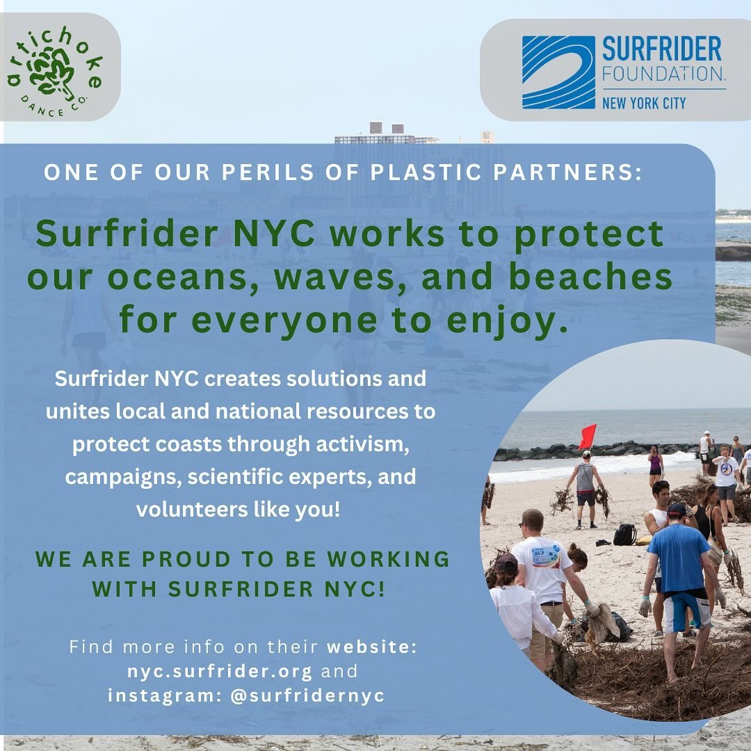 Surfrider NYC is the second organization we are partnering with for our &ldquo;Perils of Plastic&rdquo; series! This is an amazing organization comprised of scientific experts and volunteers like you that work towards protecting our beaches and ocean