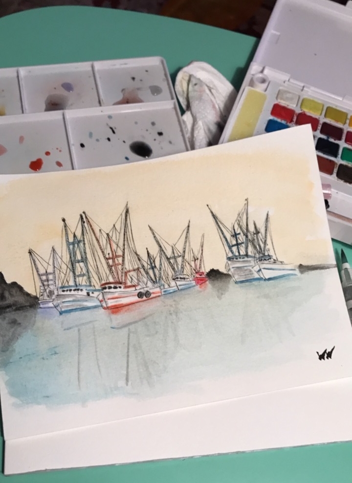 The final, signed piece.