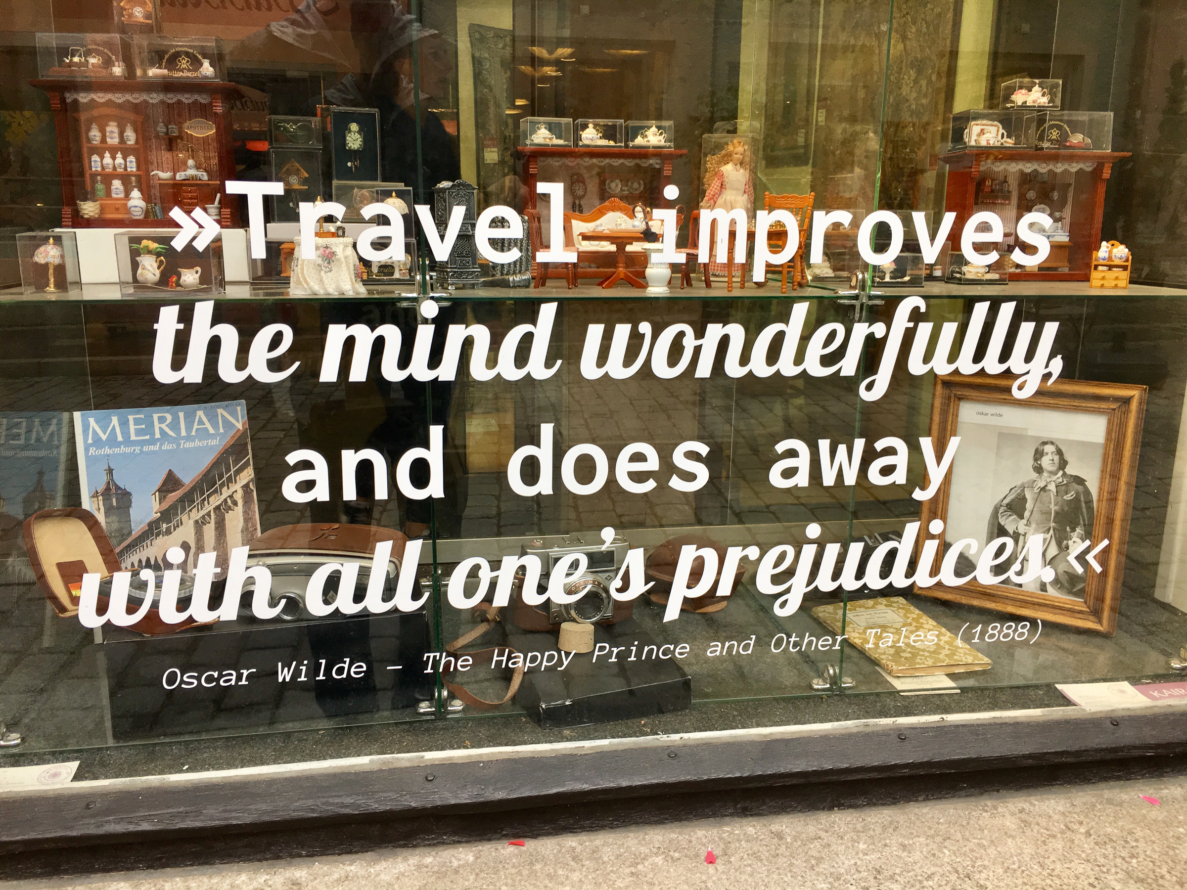 Food for thought (Ironically, it’s written in English in Germany)