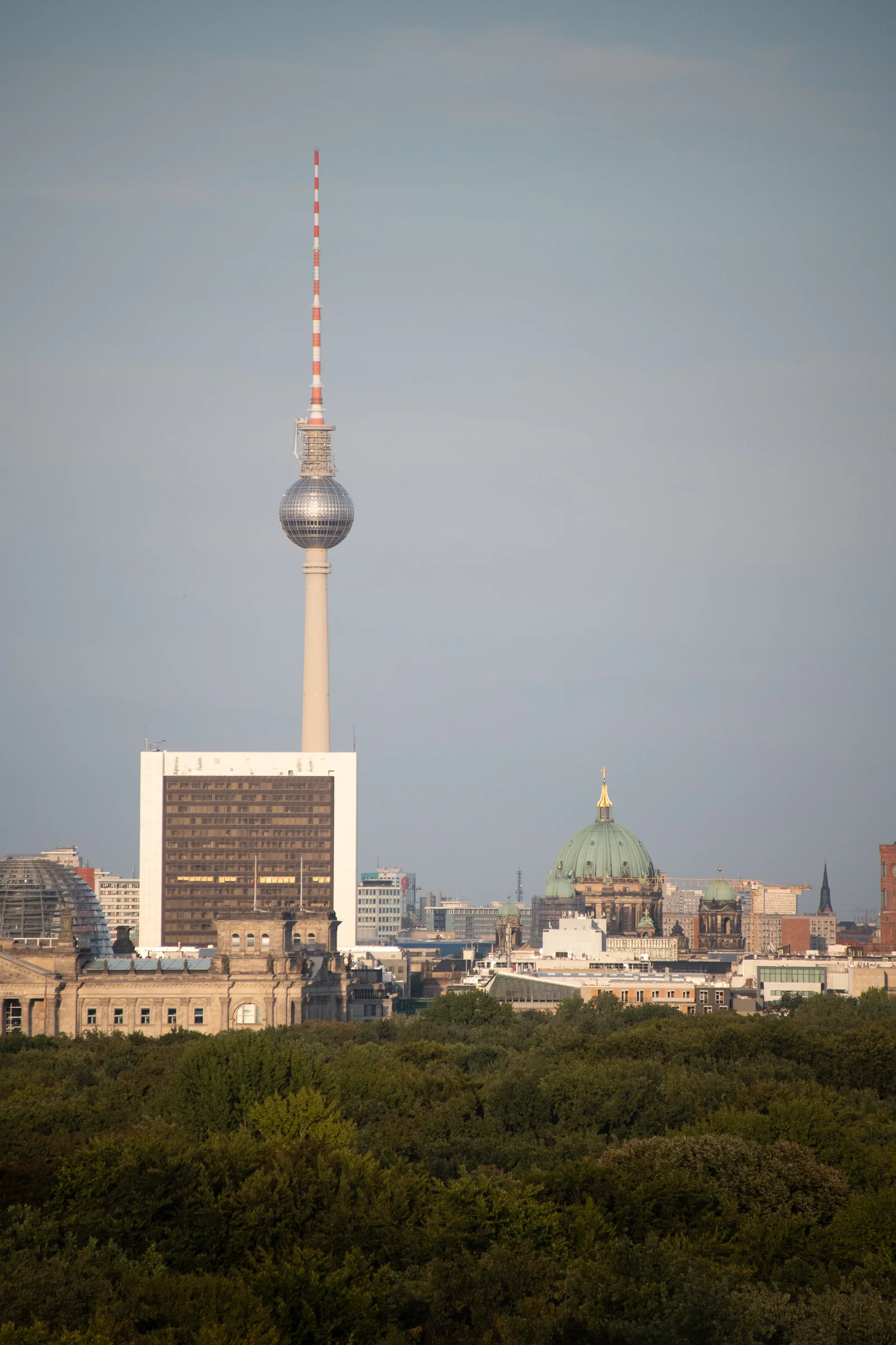 The TV Tower in the former East Berlin
