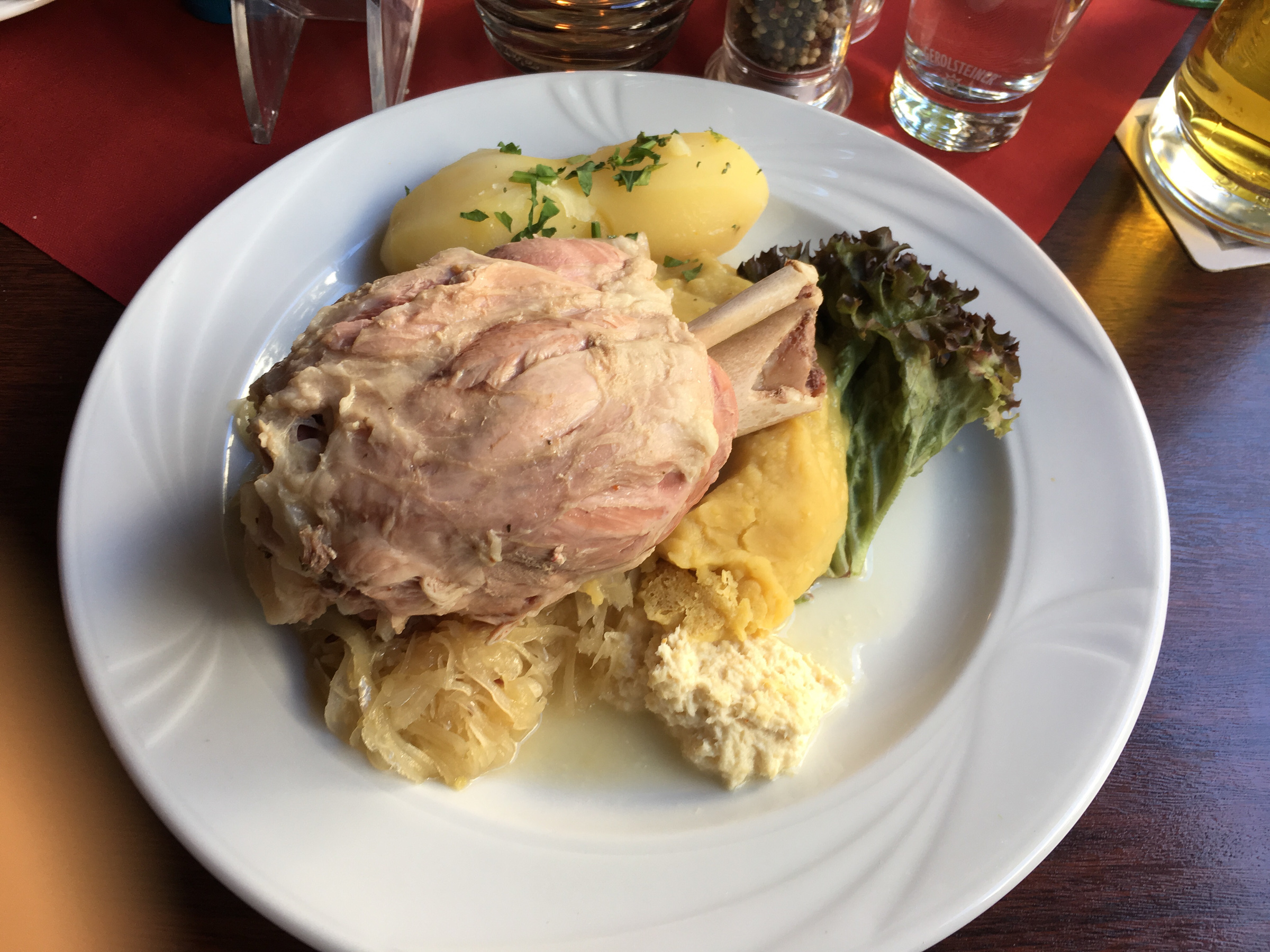 While Pork Knuckle may not look (or sound) appealing, it is definitely delicious!