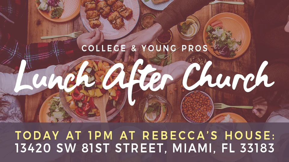 CYP: Lunch After Church