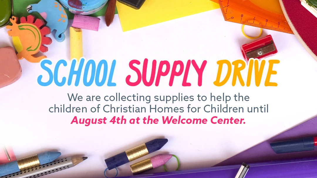 Sunset Church of Christ School Supply Drive