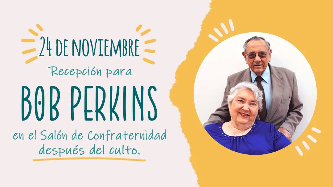 Recepción para Bob Perkins
