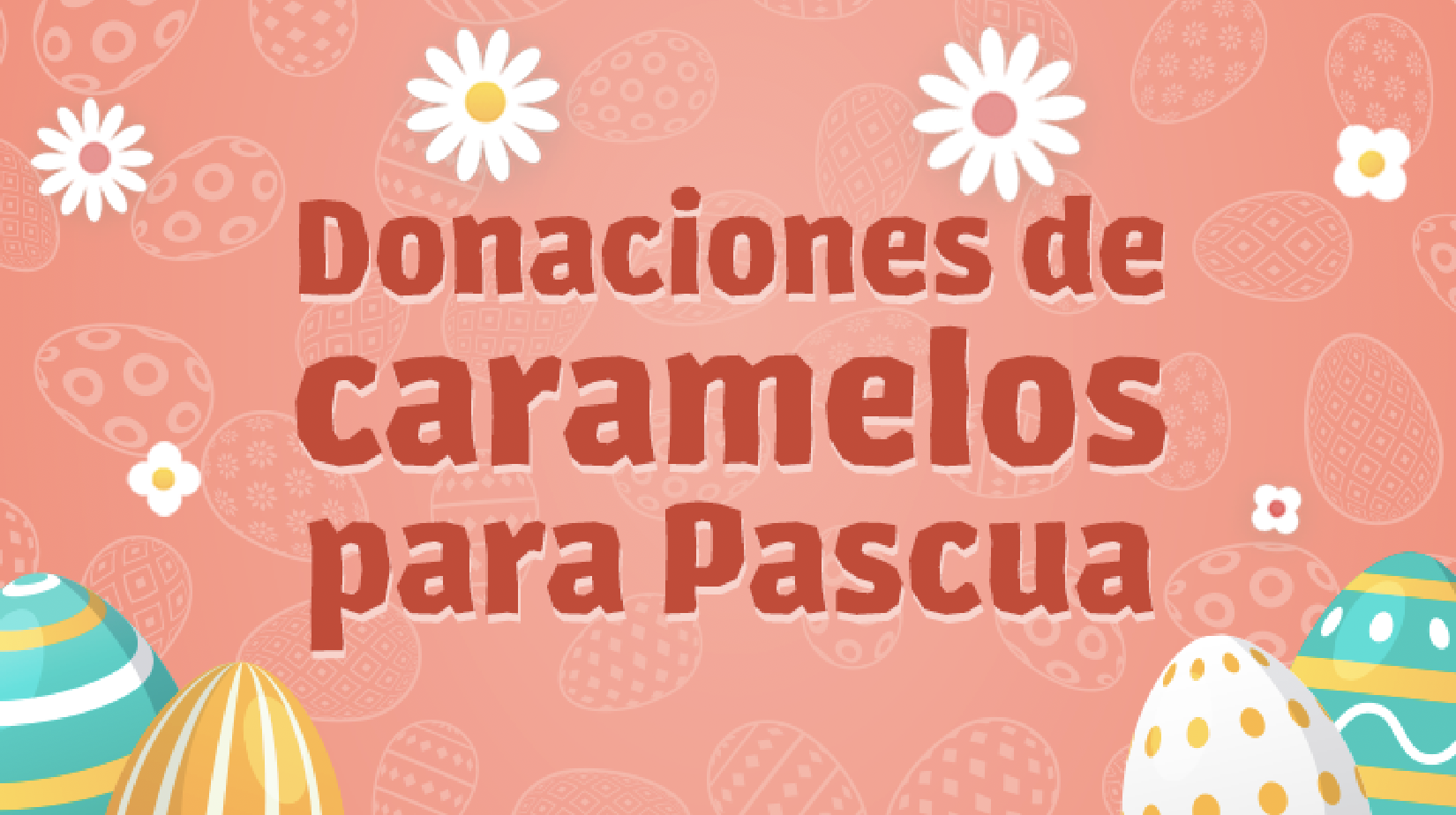 Donaciones de caramelos para Pascua