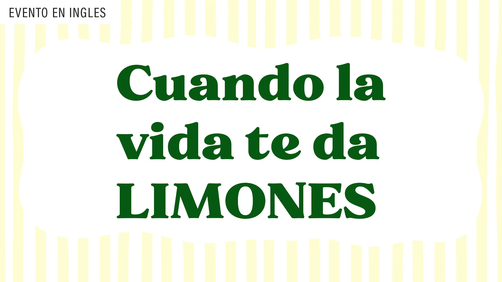 Evento de damas (en inglés)