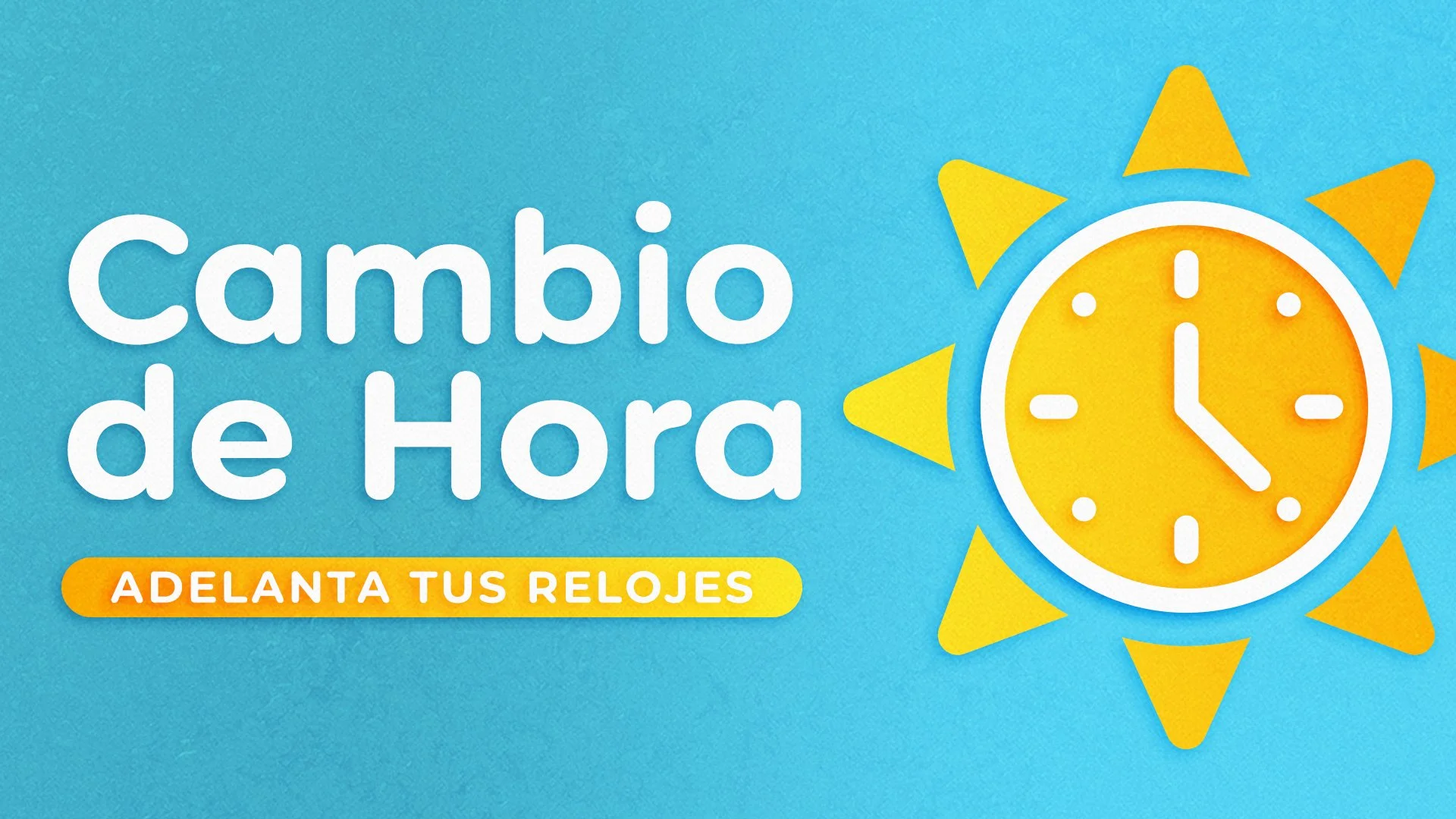 Cambio de Hora