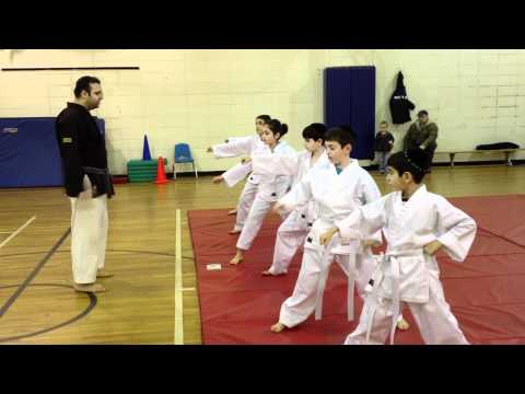 White Belt Kihon at Karate Magen David