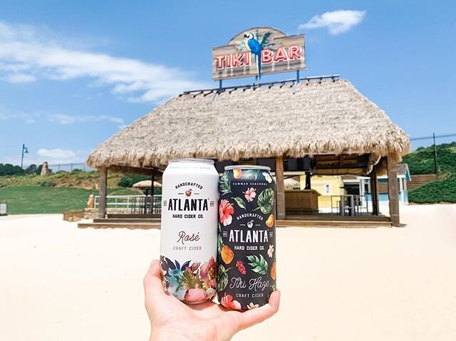 The perfect way to spend a warm, sunny Saturday! 🌴☀️ We are excited to share you can now enjoy AHC craft cider at Margaritaville at Lake Lanier Islands.🍹🎉 Looks like the weekend forecast is calling for a little Ros&eacute; followed by a little Tik