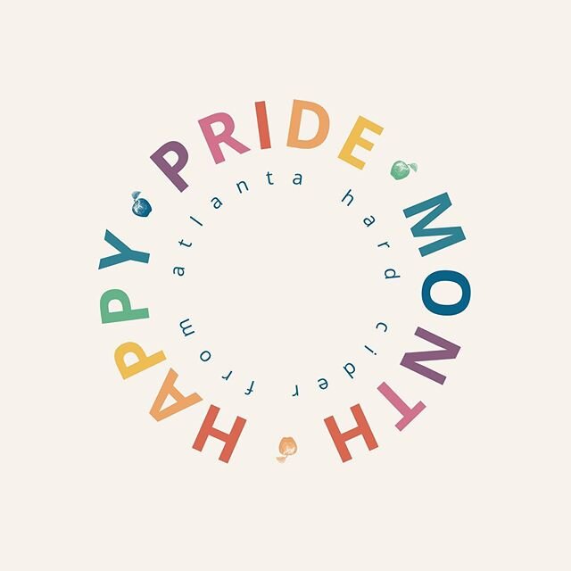 Cheers to love 🌈 and happy pride month!
.
.
.
#atlantahardcider #craftcider #mariettaga #atlantaga #glutenfreelifestyle #cideryall #cidery #ciderlovers #summercider #pride #pridemonth #happypride #pride2020 #atlantapride
