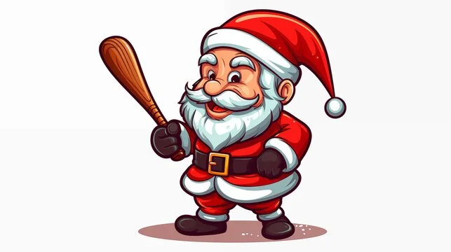 santa playing baseball.jpeg