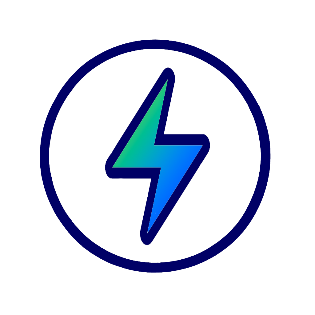 Viabl lightning bolt representing businesses aligned quickly and efficiently