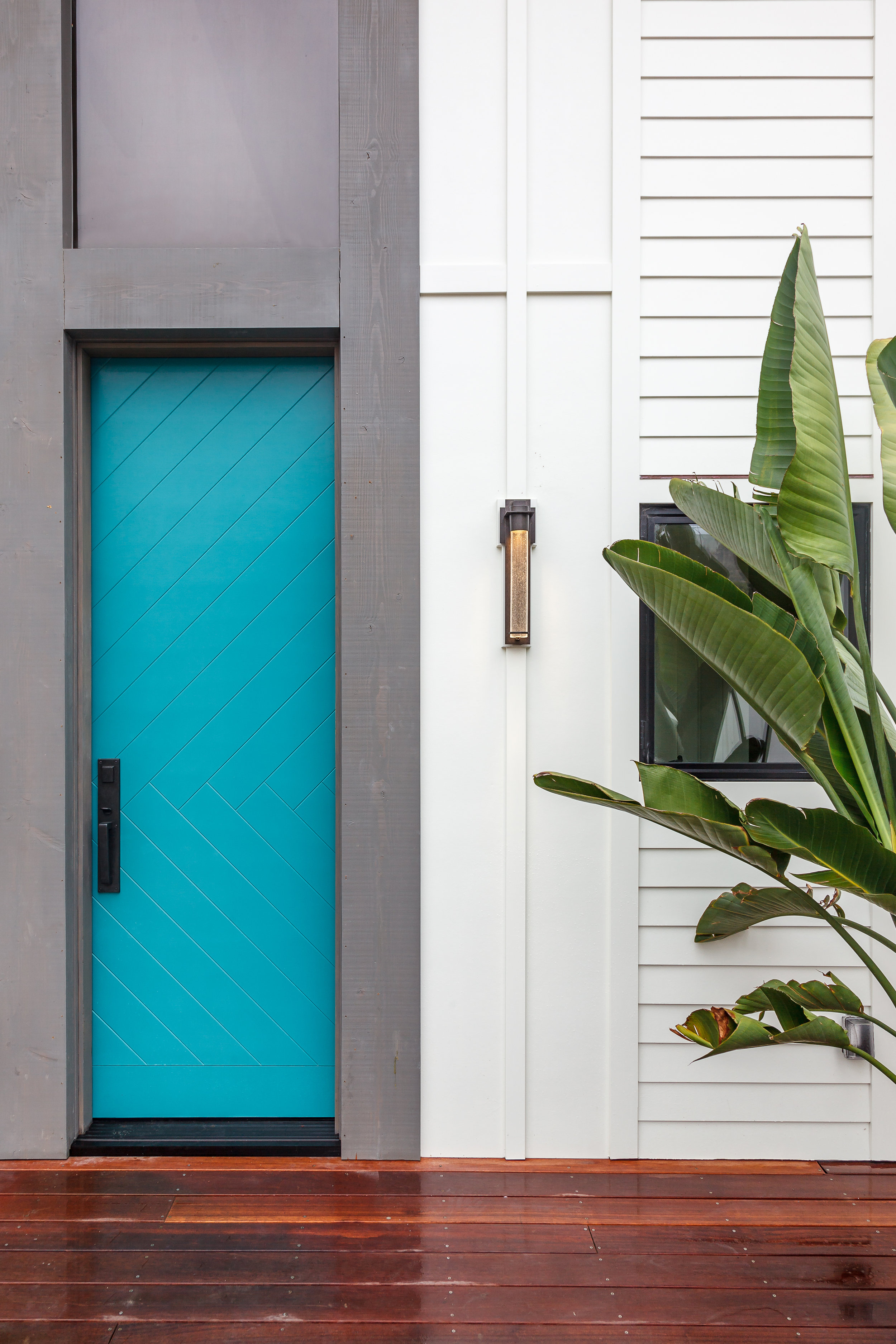 beach house custom door