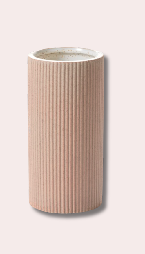 Ridged Vase