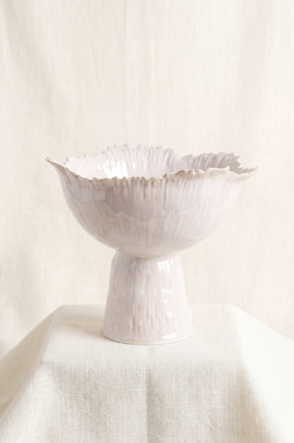 DENAI Ceramic Petal Compote