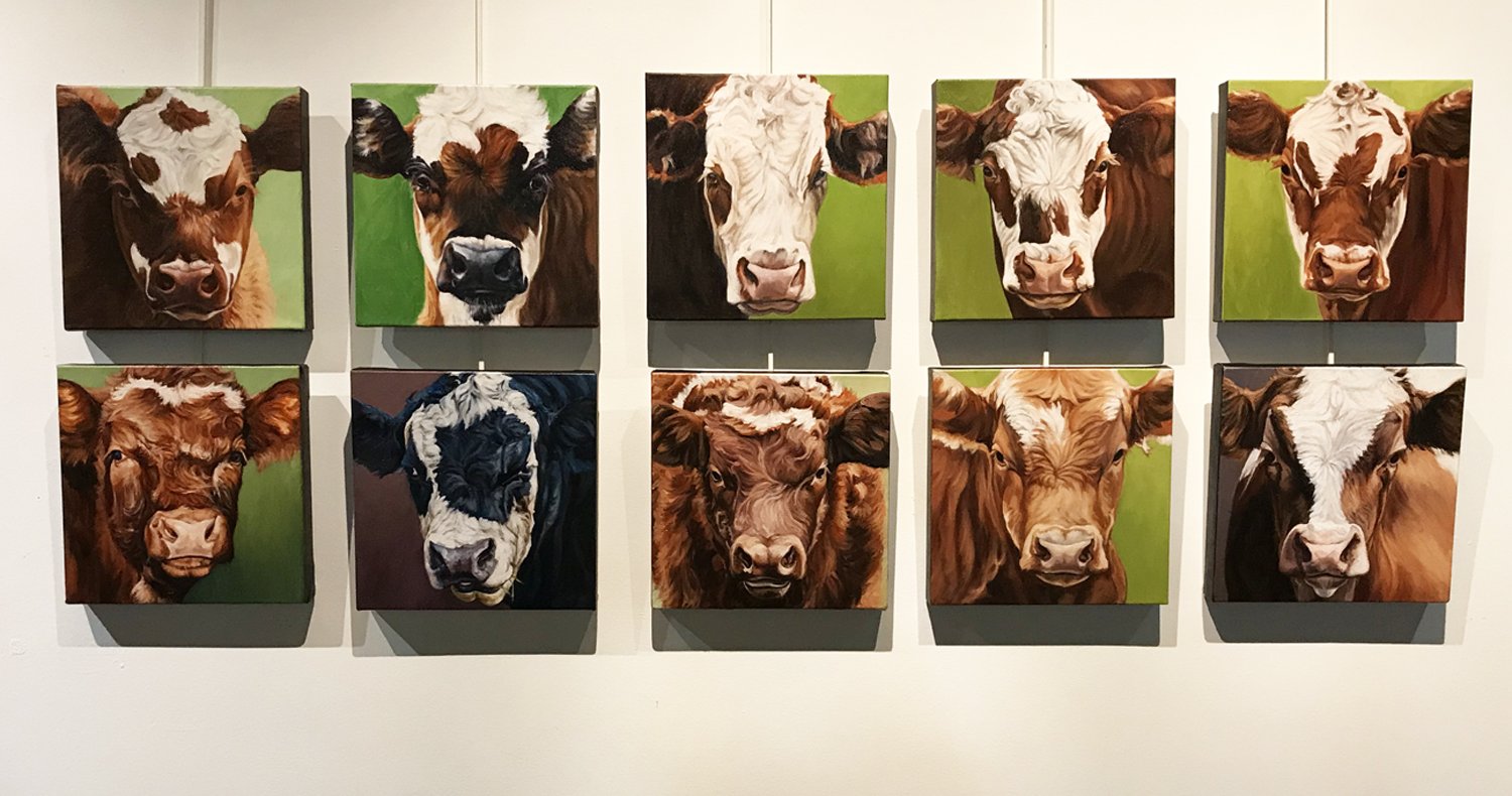 Pasture Portraits, 2019, Undercroft Gallery