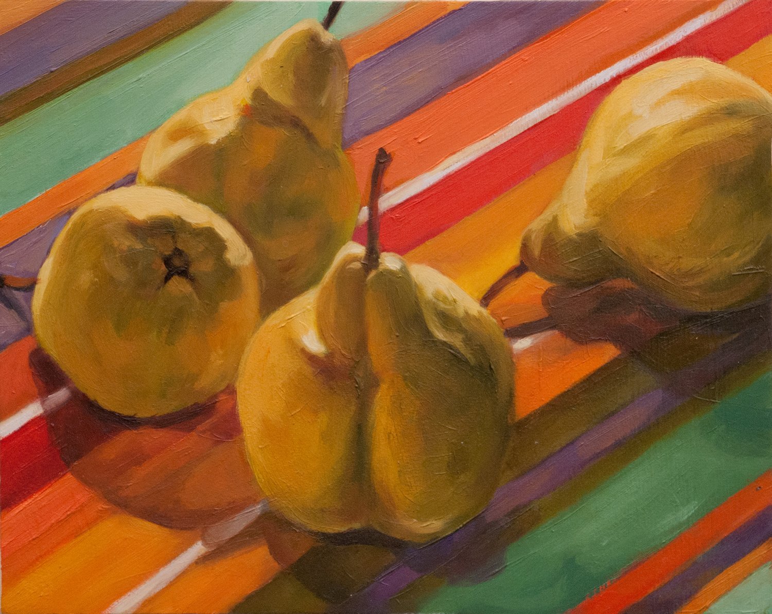 Pears and Stripes #1 