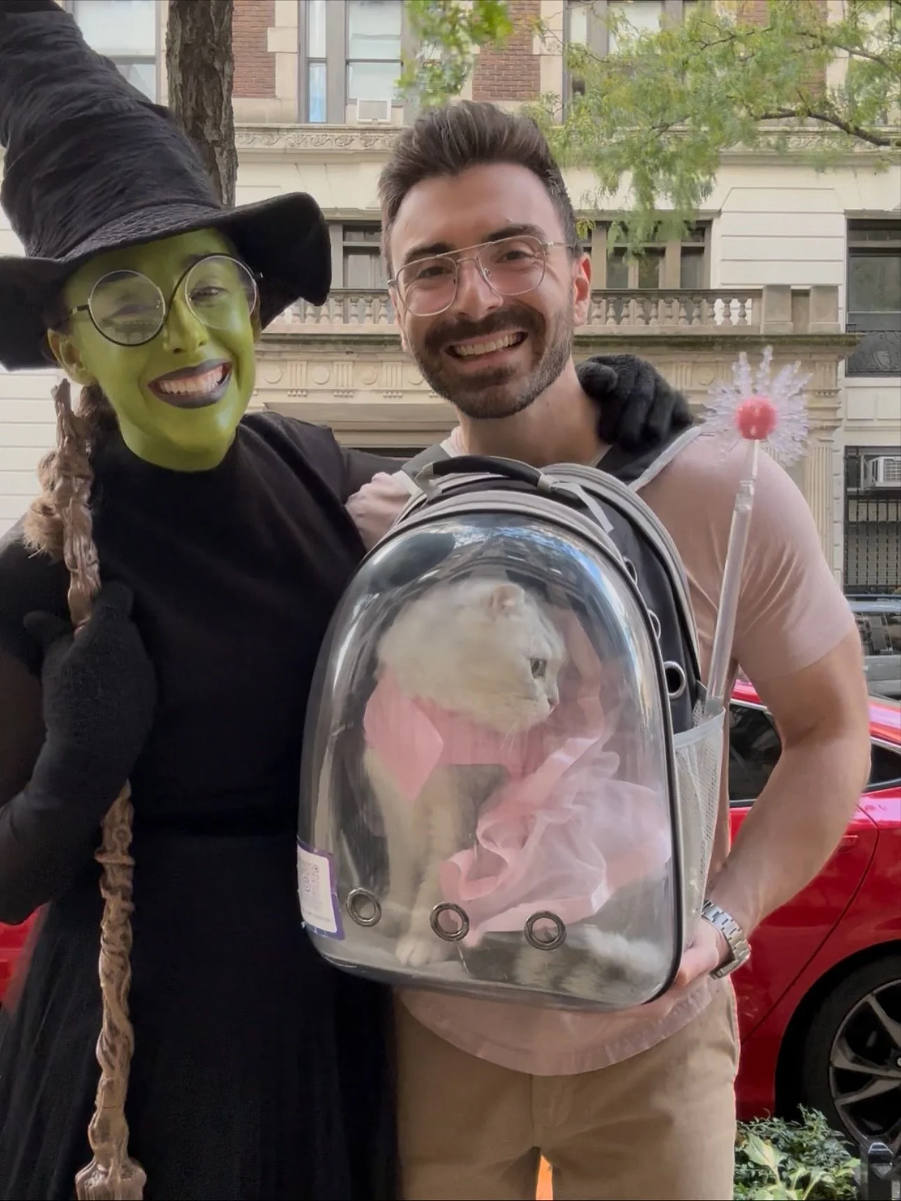Elphaba, Glinda &amp; Bubble Handler 🫧🪄👻 Happy Halloween!