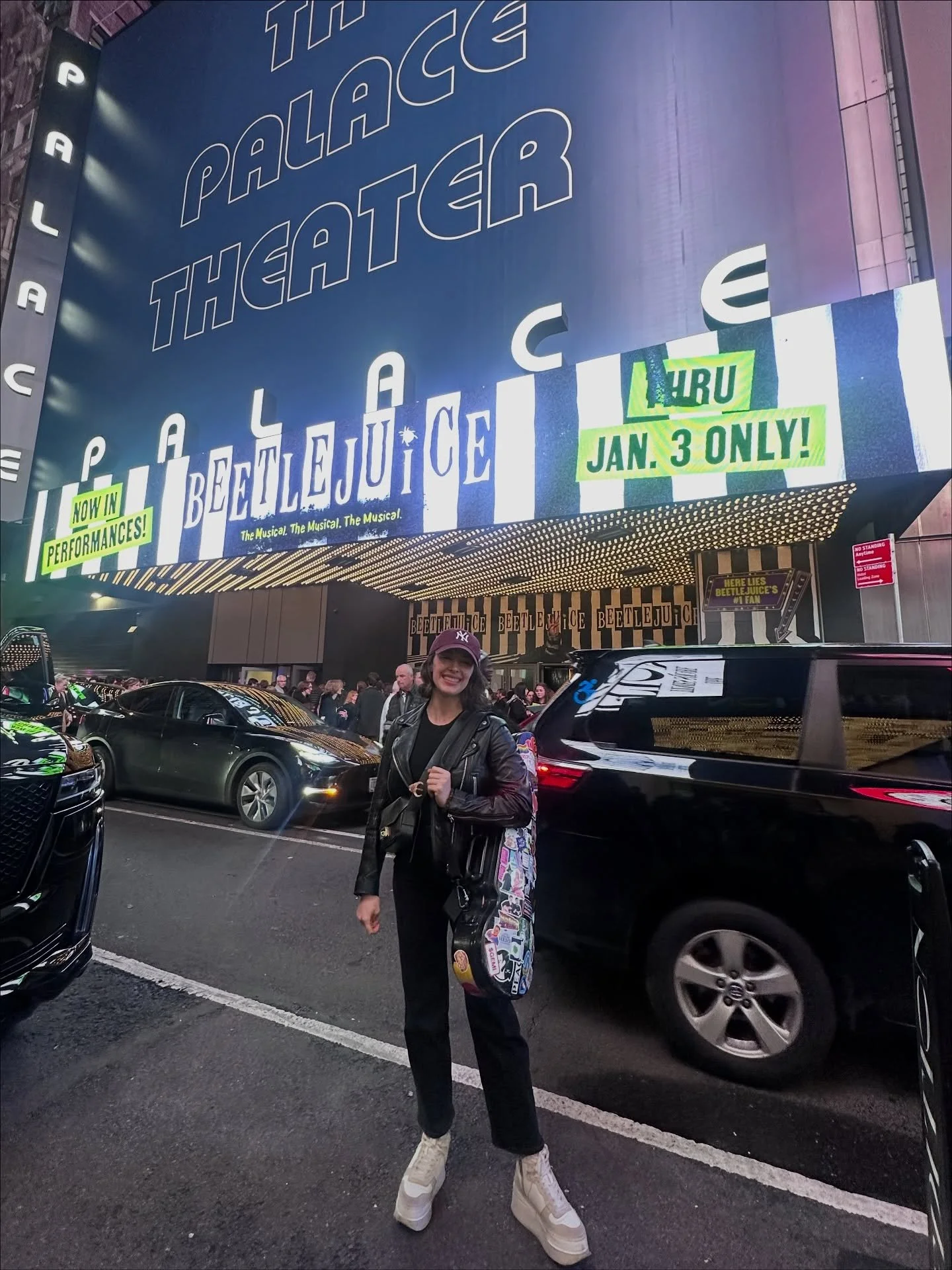 Surprise! For the next 3 months you can catch me playing at @beetlejuicebway 💀🎃 (Don&rsquo;t worry, I&rsquo;ll be back at &amp;Juliet in January.) Our first full week was a blur. Love this band, love this music, love this show. Now let&rsquo;s haun