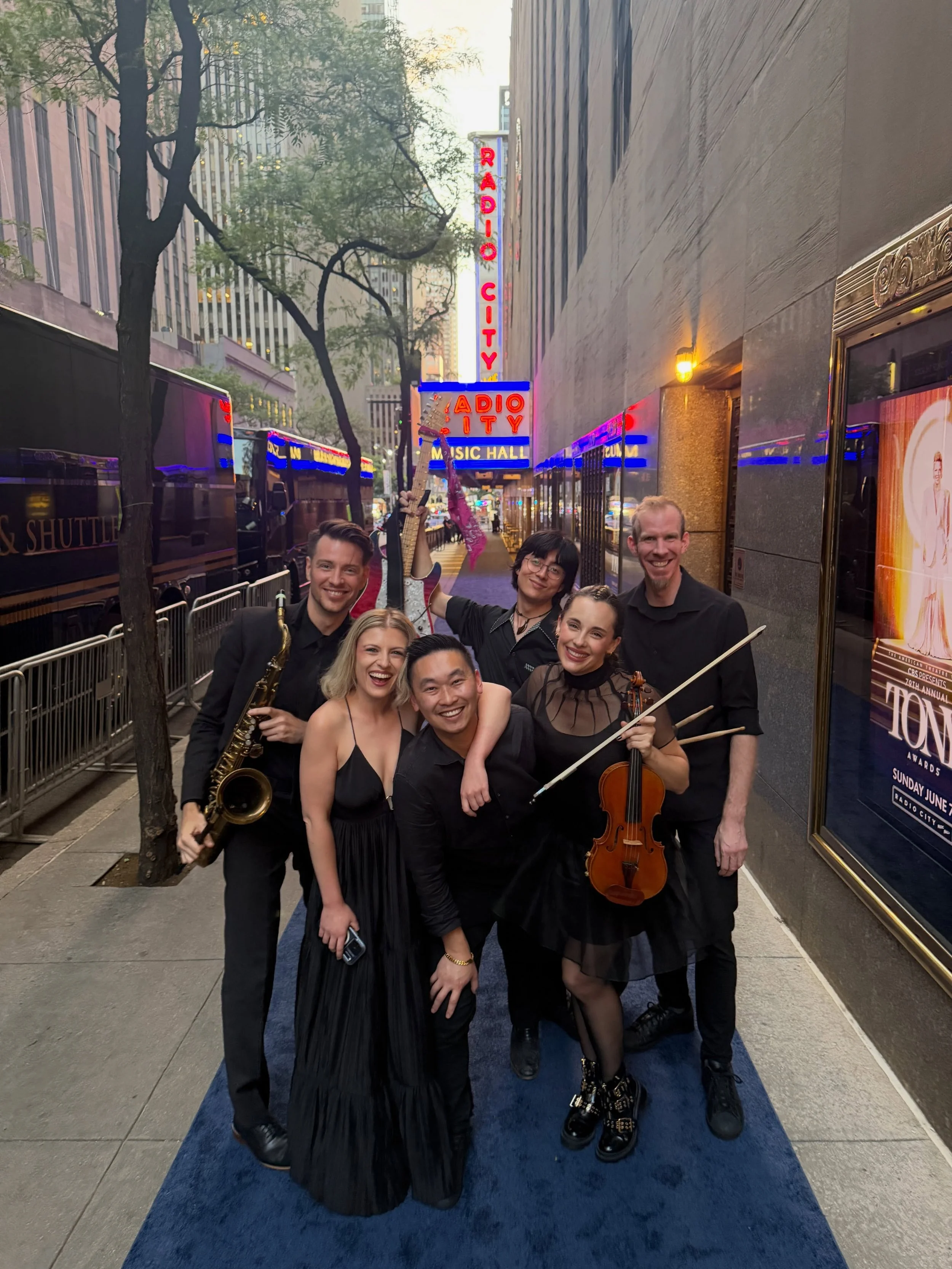 Last night at the Tony Awards was a crazy fever dream. What a thrill to celebrate this show, this cast, this band. Theater is a team sport and I couldn&rsquo;t think of a better one to realize this dream with. Thank you for all the messages and love.