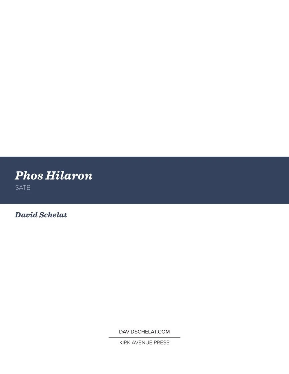 Phos hilaron