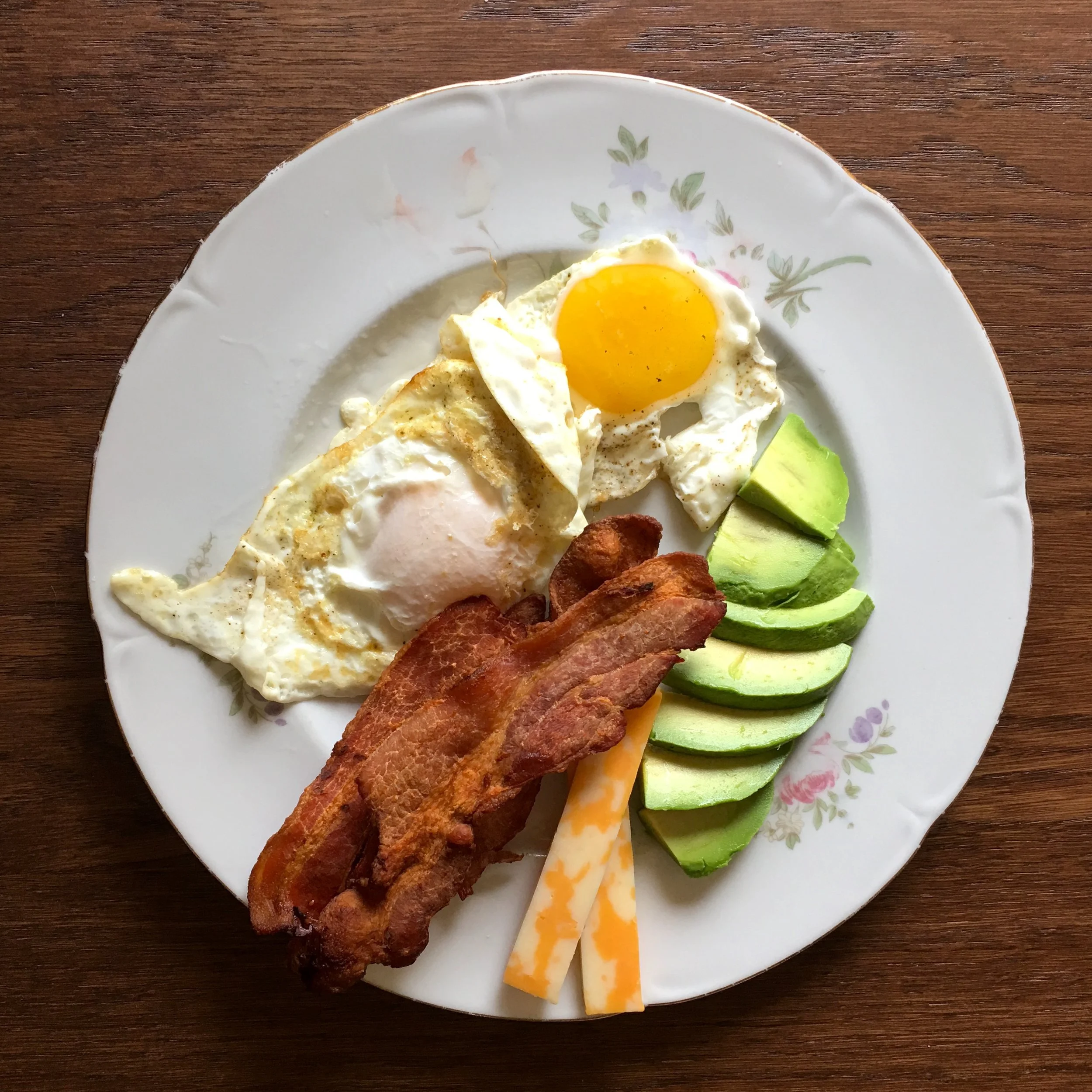 Un de mes déjeuners Keto.